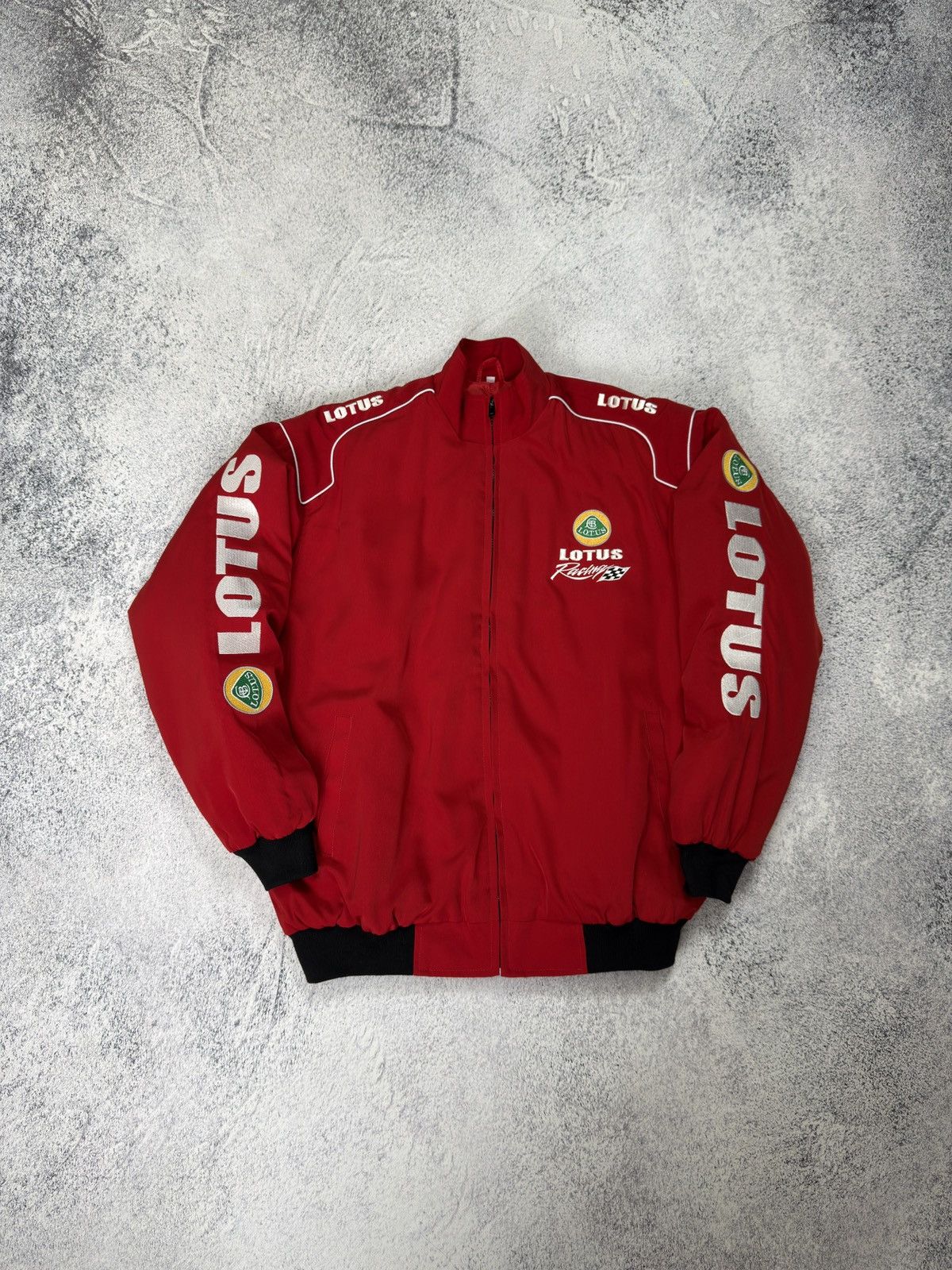 Formula 1 VTG Renault Lotus F1 Racing Team Bomber Jacket Motorsport Size US XL / EU 56 / 4 - 1 Thumbnail