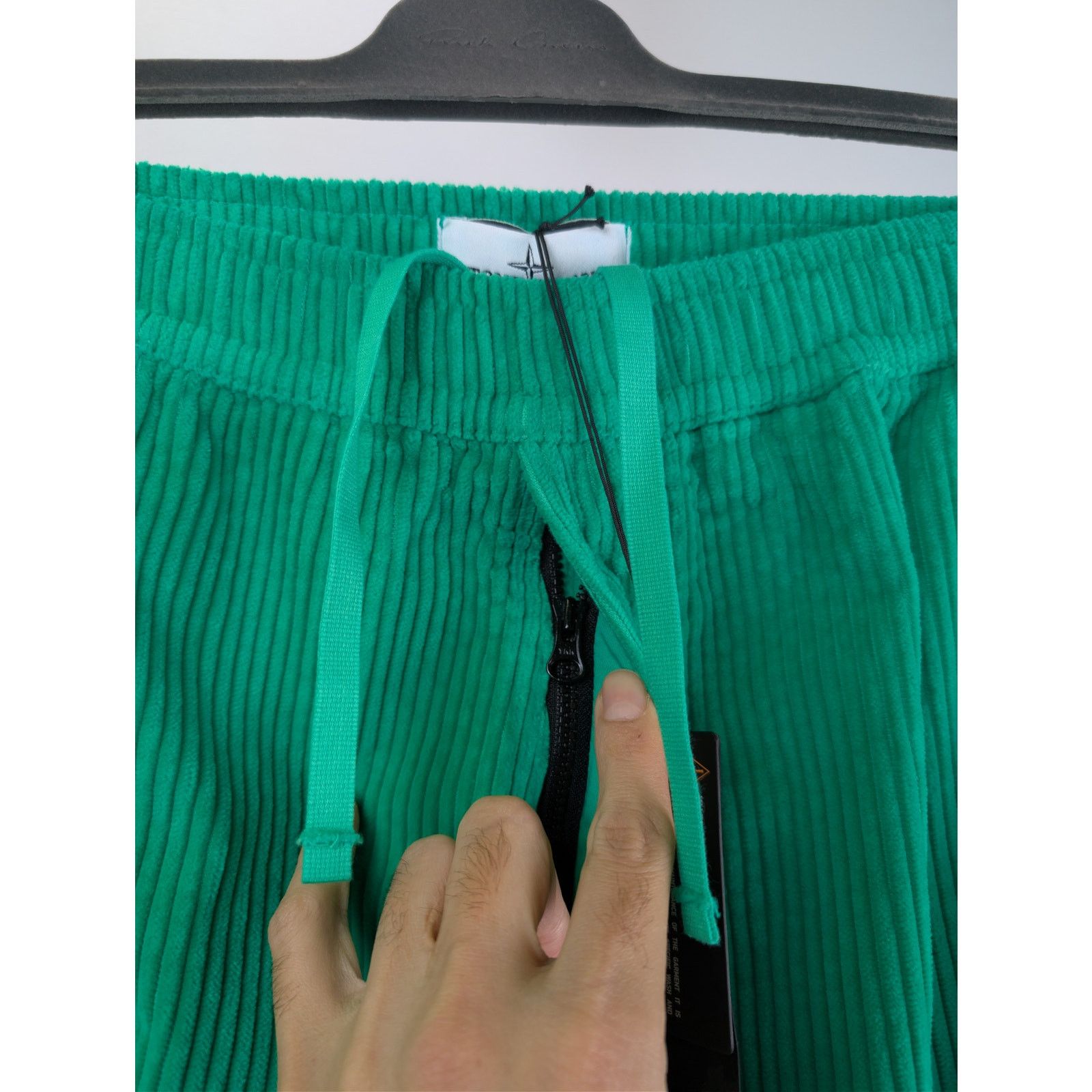Stone Island o1rshd1 Pantalone Regular Junior corduroy cargo trousers Size US 33 - 8 Thumbnail