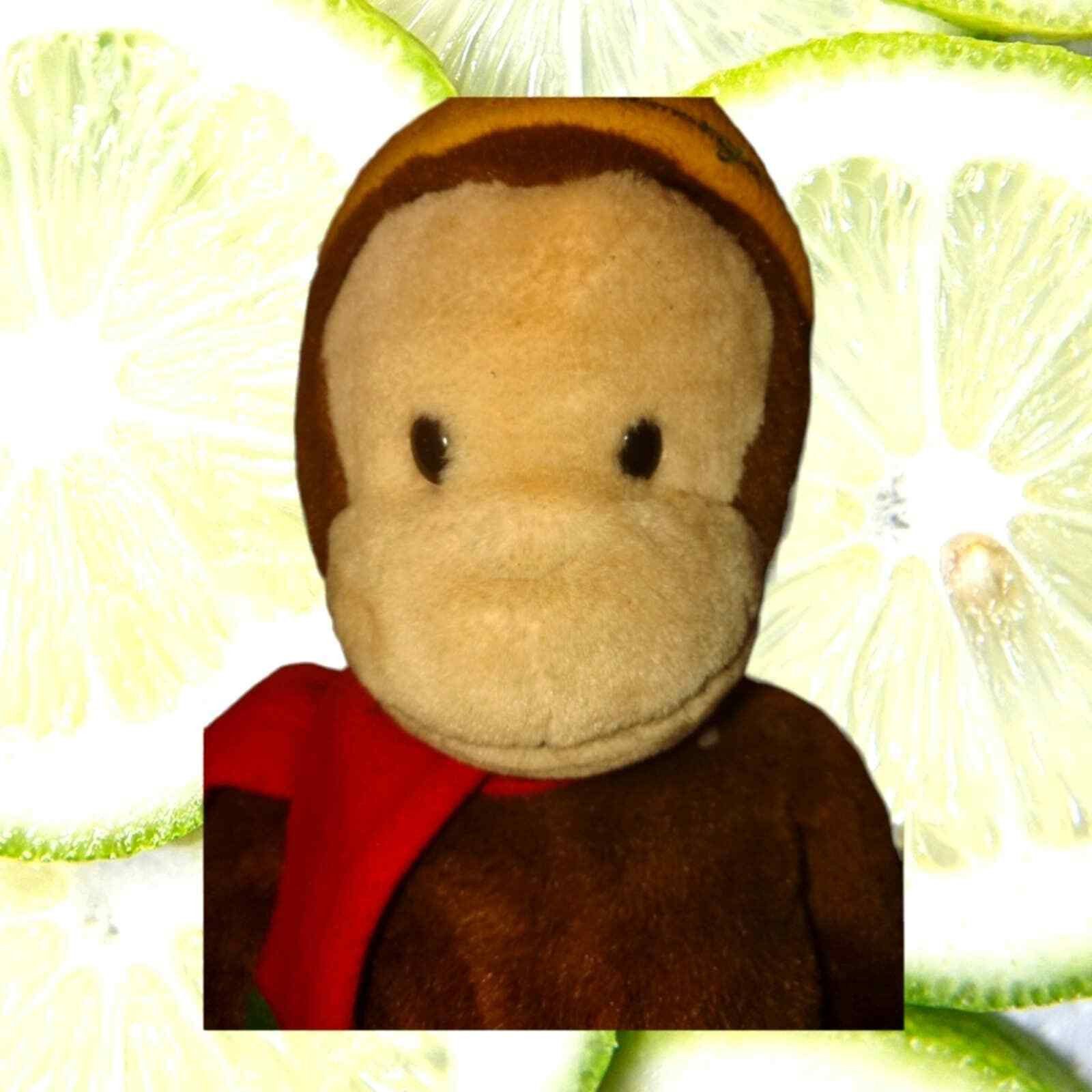 Vintage Large VTG.curious George stuffed animal~Rare hard to find Size ONE SIZE - 2 Thumbnail