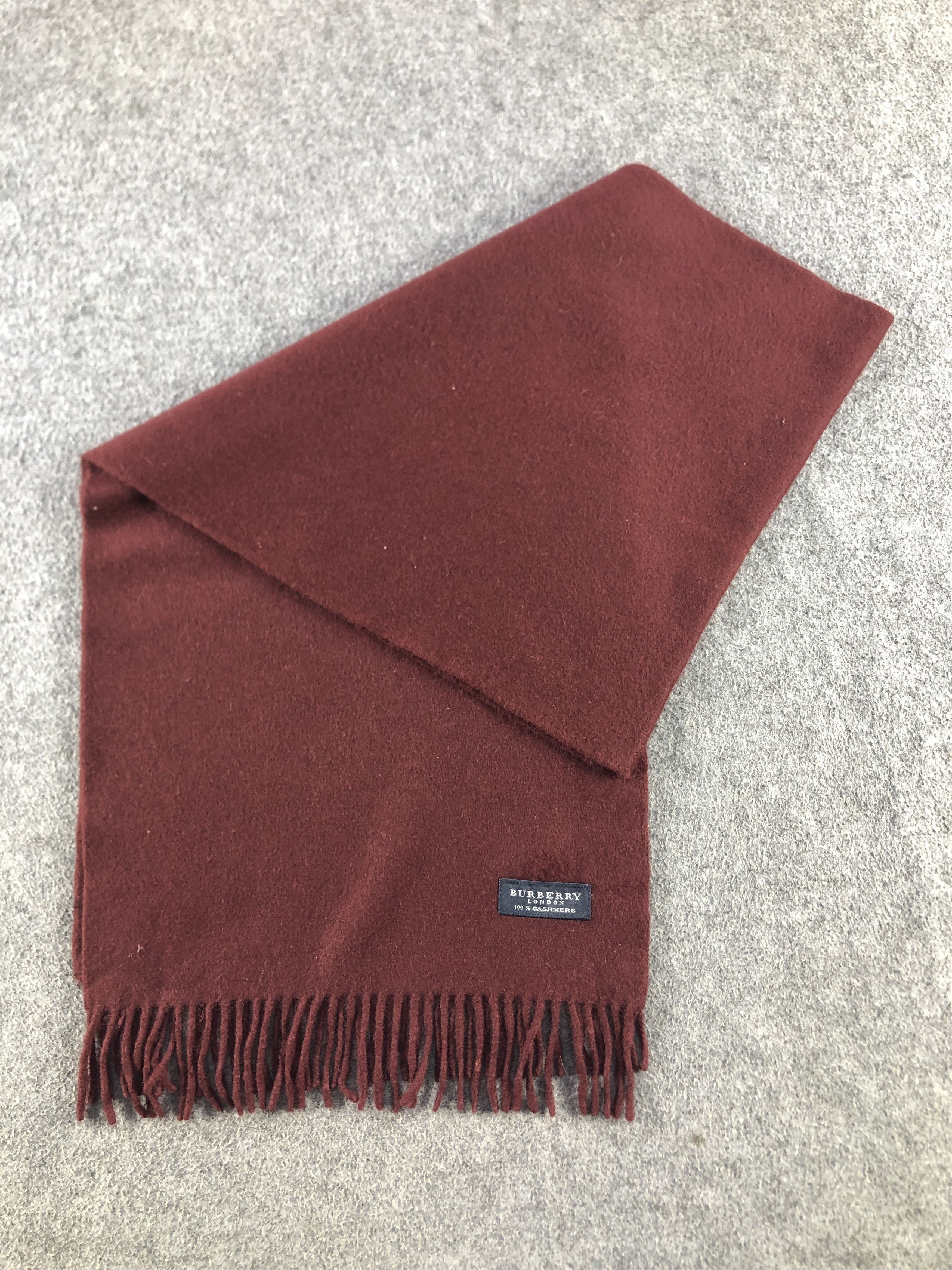 Burberry Burberry Cashmere Scarf / Muffler / Neckwear P868 Size ONE SIZE - 5 Thumbnail
