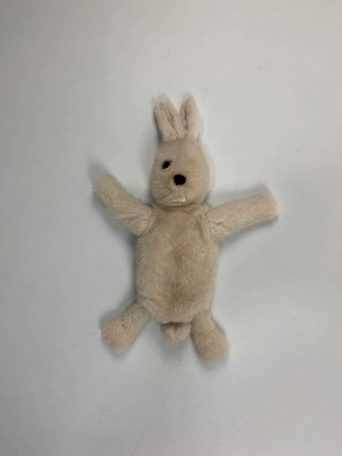 Rick Owens RICK OWENS MINK FUR BUNNY BAG IN WHITE SZ:OS Size ONE SIZE - 4 Thumbnail