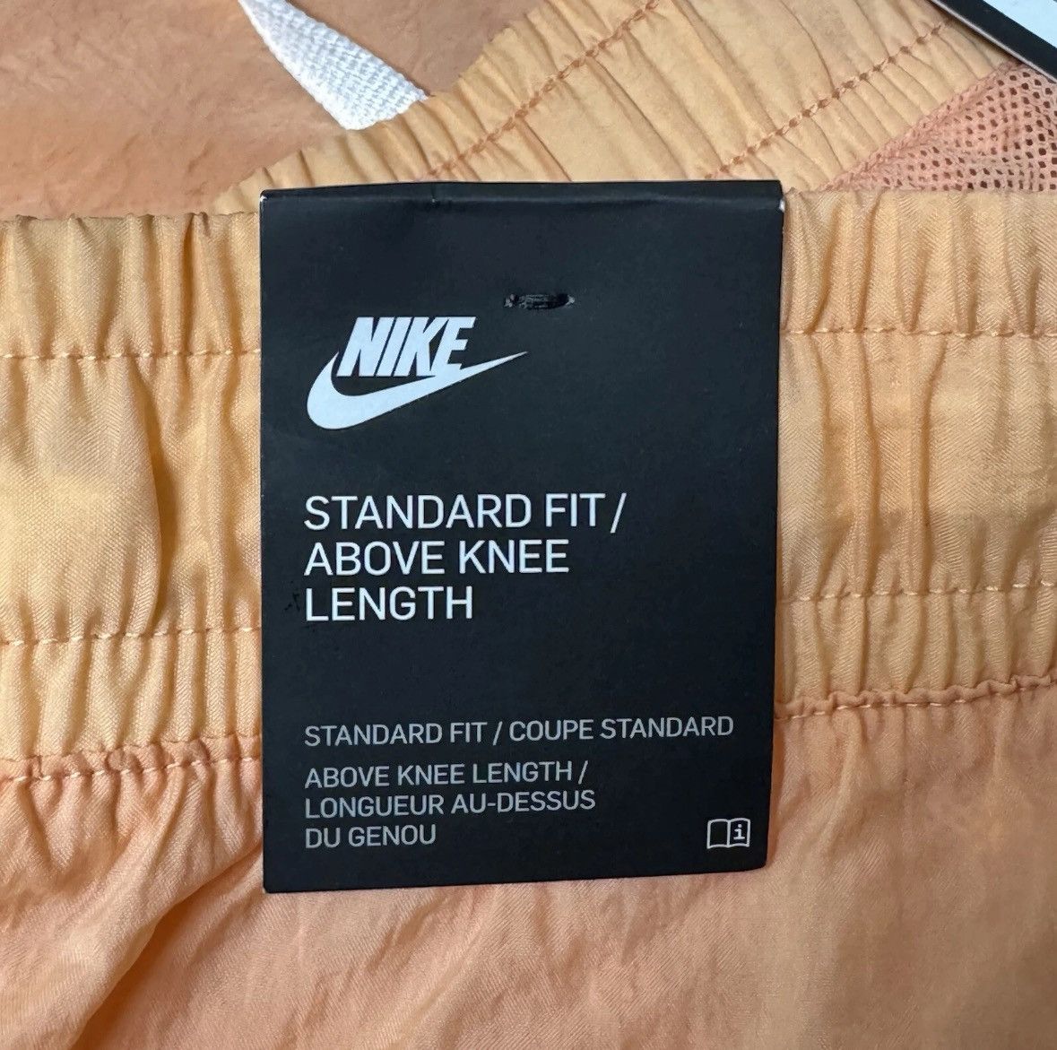 Nike Nike Alumni Woven Flow Nylon Water Short Peach Apricot Agate Size US 30 / EU 46 - 12 Thumbnail