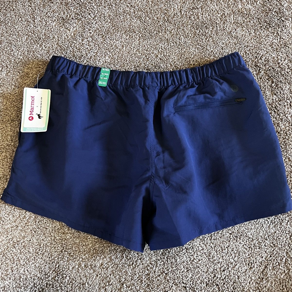 Marmot Marmot X Bronco Women's Juniper Navy Performance Shorts Size 34" / US 12 / IT 48 - 8 Thumbnail