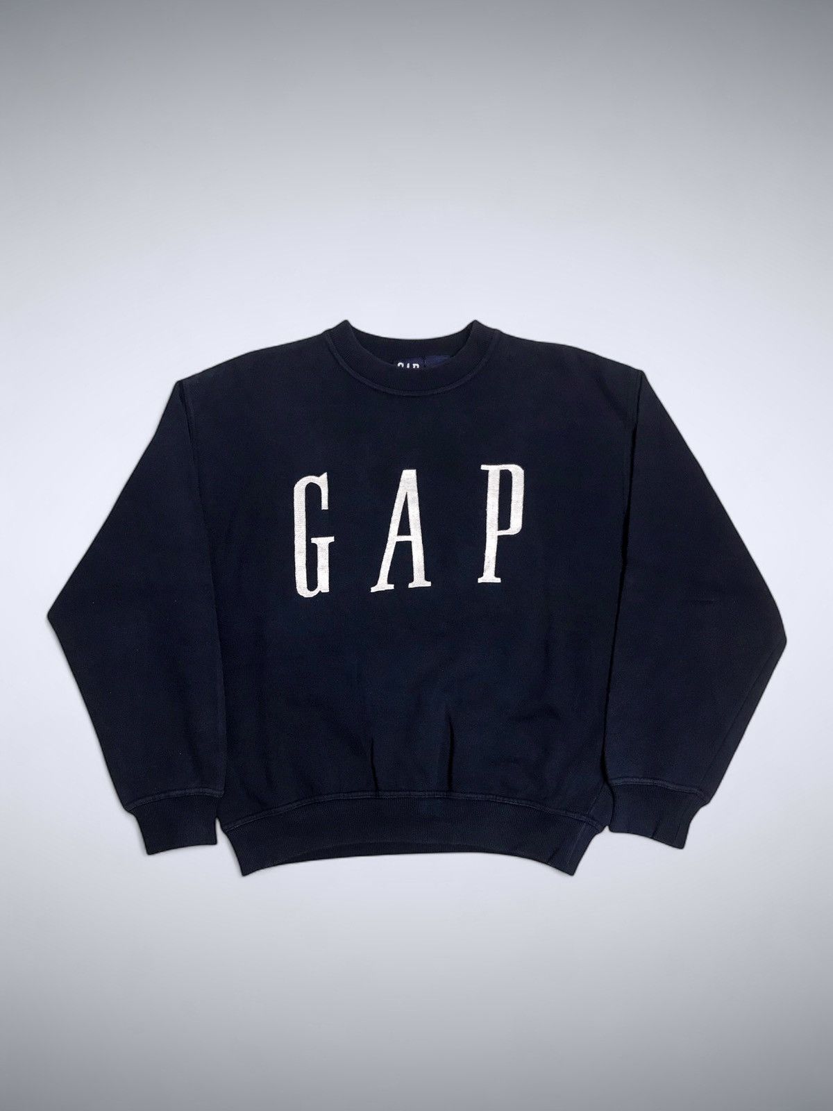Gap × Vintage 90s GAP Big Spell Out Vintage Sweatshirts