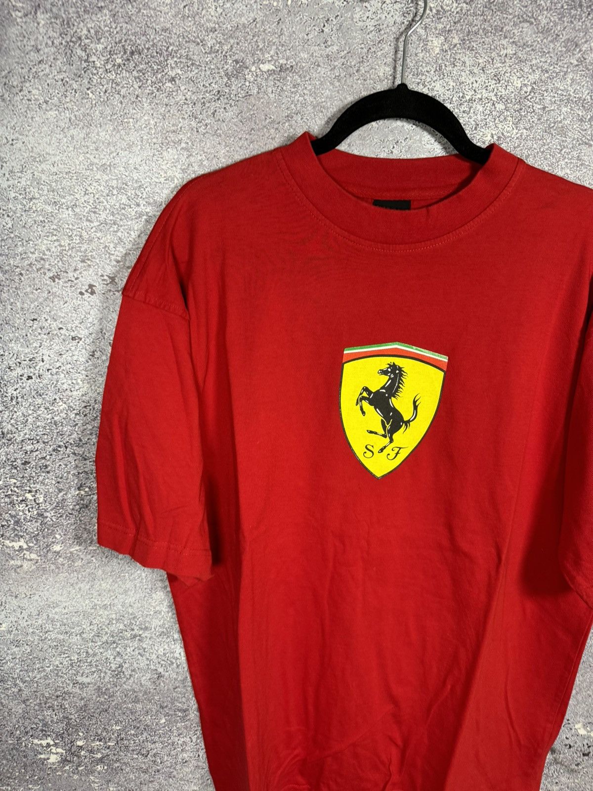 Ferrari × Vintage 00’s Vintage Ferrari Big Logo T shirt y2k XL size Size US XL / EU 56 / 4 - 2 Thumbnail