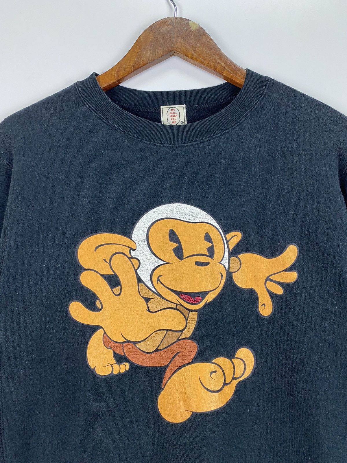 Vintage Vintage A Bathing Ape Sweatshirt Size US S / EU 44-46 / 1 - 3 Thumbnail