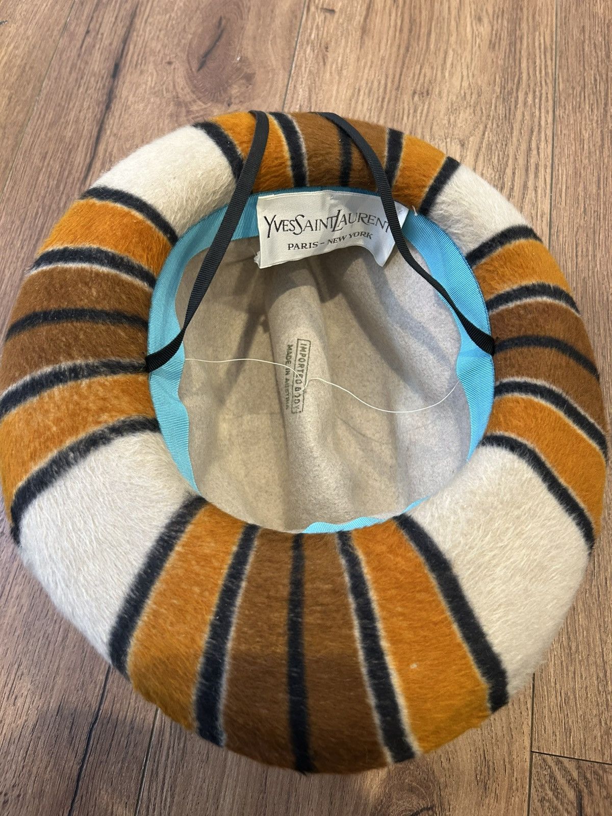 Yves Saint Laurent Ysl striped hat Size ONE SIZE - 2 Thumbnail