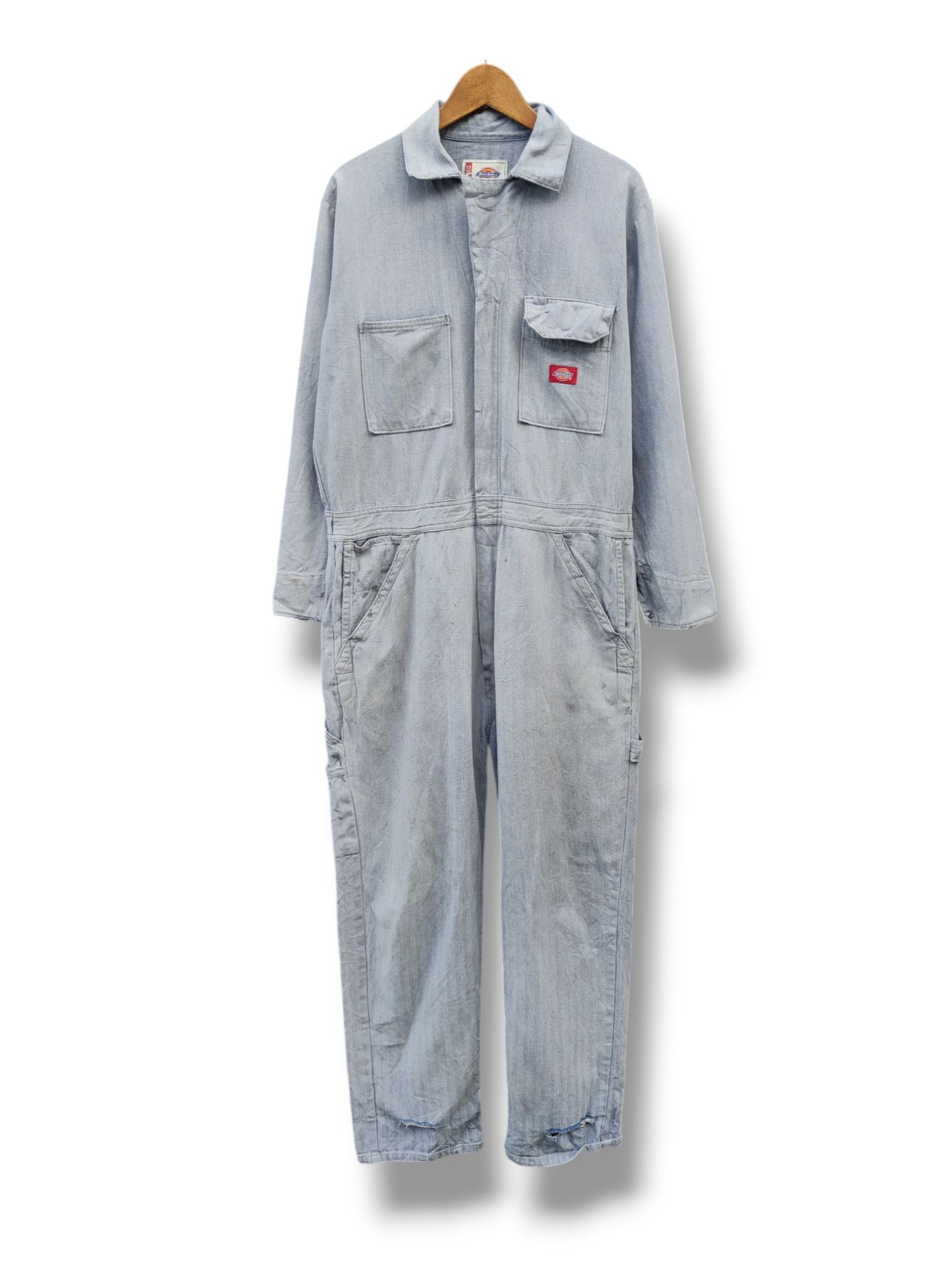 Dickies Vintage Distressed Dickies Herringbone Twill Coverall Size US 36 / EU 52 - 1 Thumbnail