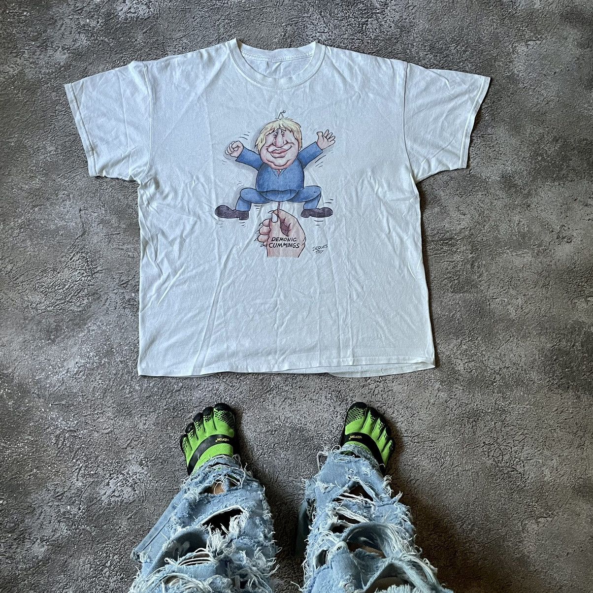 Vintage Vintage Y2K ADULT TEE DONALD TRUMP DEMONIC XL Size US XL / EU 56 / 4 - 1 Thumbnail