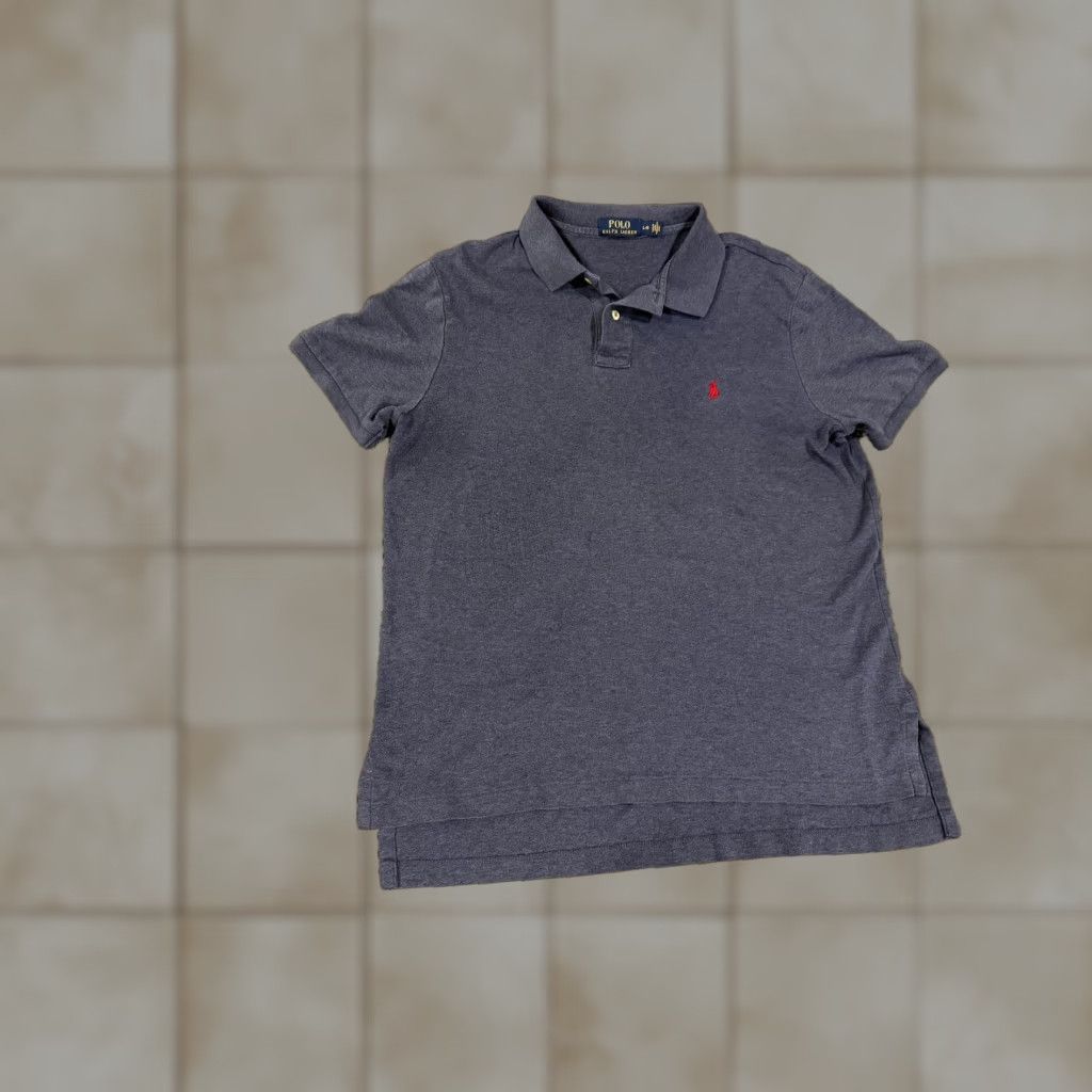 Polo Ralph Lauren Polo Ralph Lauren Polo Shirt Mens Large Blue Short Sleeve Embroidered Logo Size US L / EU 52-54 / 3 - 1 Thumbnail
