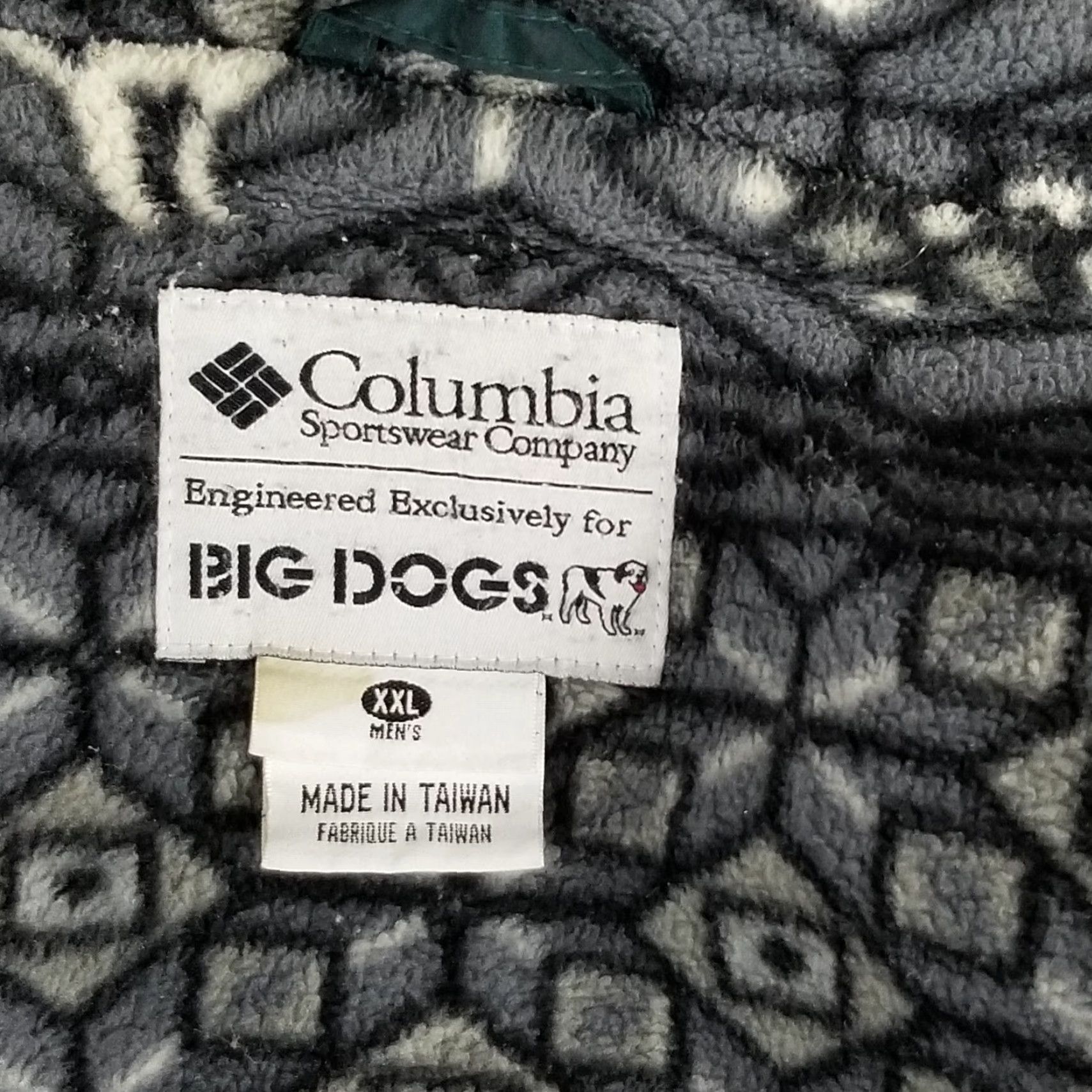 Big Dogs VINTAGE Big Dogs X Columbia Coat Mens 2XL Green Long Zip Fleece Lined Jacket Size US XXL / EU 58 / 5 - 3 Thumbnail