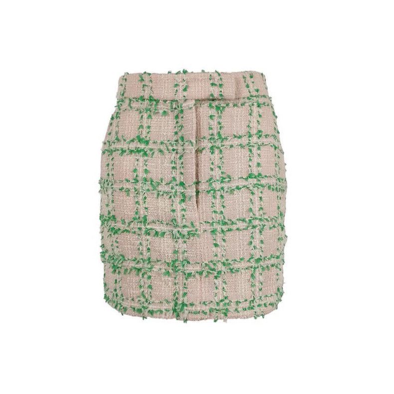 Thom Browne Thom Browne Soft pink Teddy style tweed skirt Size 24" / US 00 / IT 34 - 3 Thumbnail