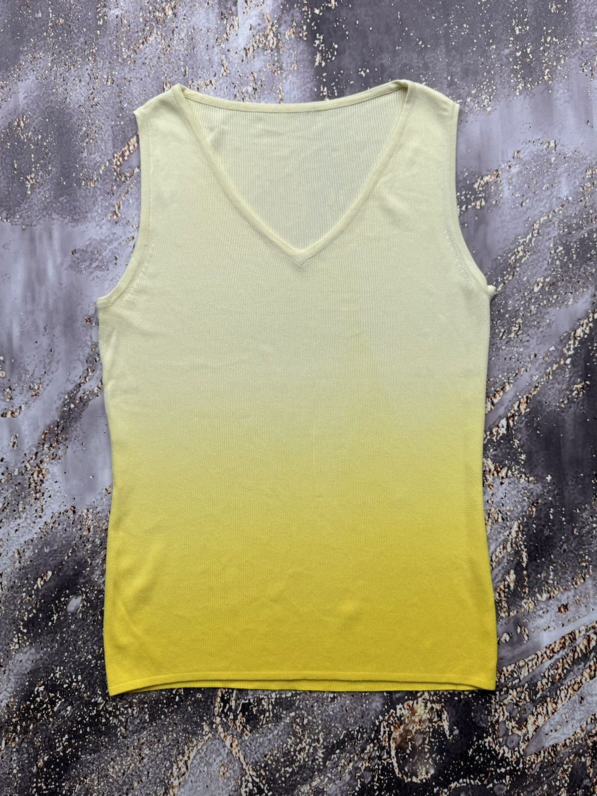 Vintage Vintage Gradient Tank Top Size S / US 4 / IT 40 - 1 Thumbnail