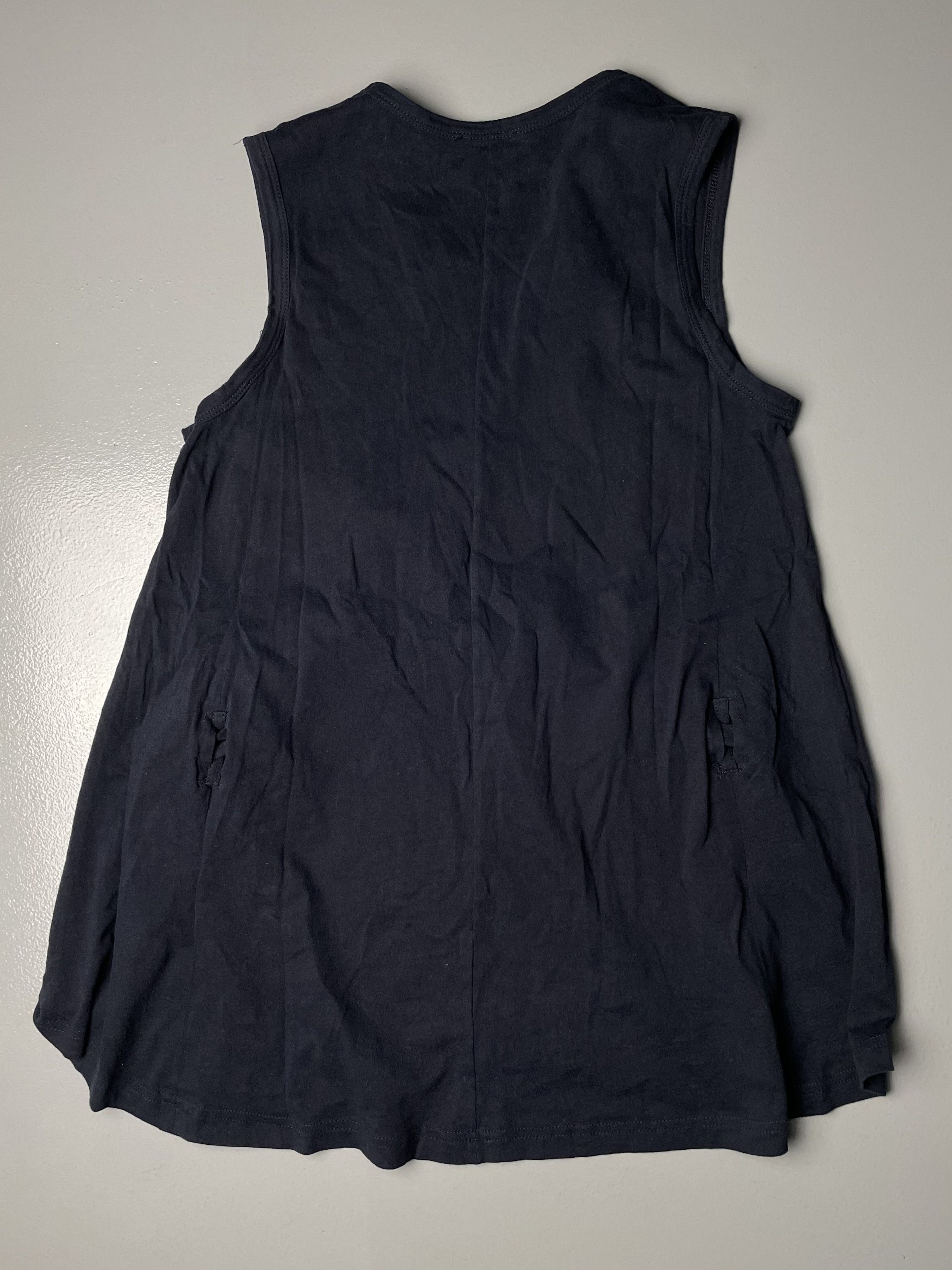 Ann Demeulemeester Ann Demeulemeester tank top with laces - size 38 Size S / US 4 / IT 40 - 2 Thumbnail