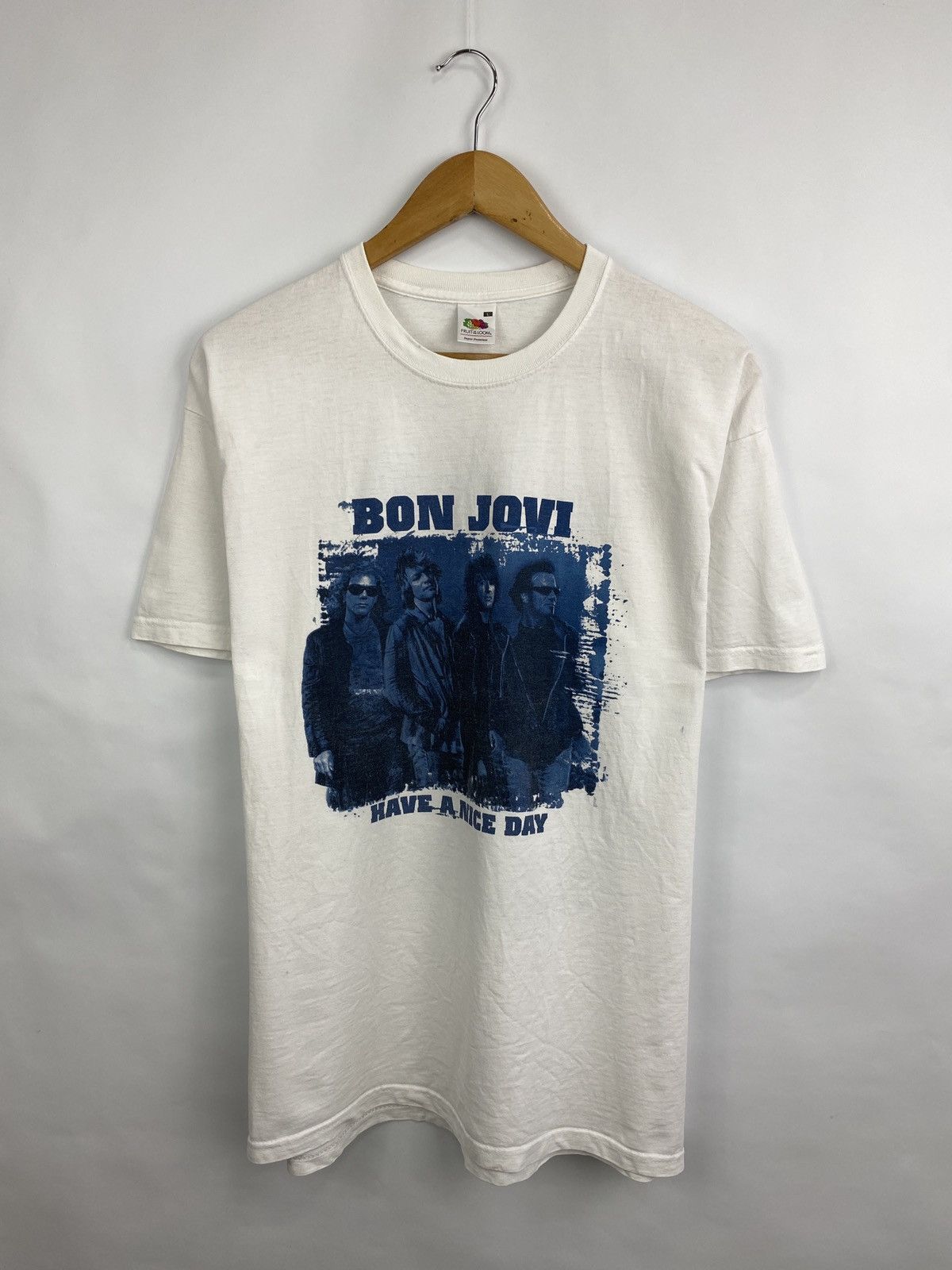 Bon Jovi Vintage 2005 Bon Jovi What About Now Tour T-Shirt Retro Rare Size US L / EU 52-54 / 3 - 3 Thumbnail
