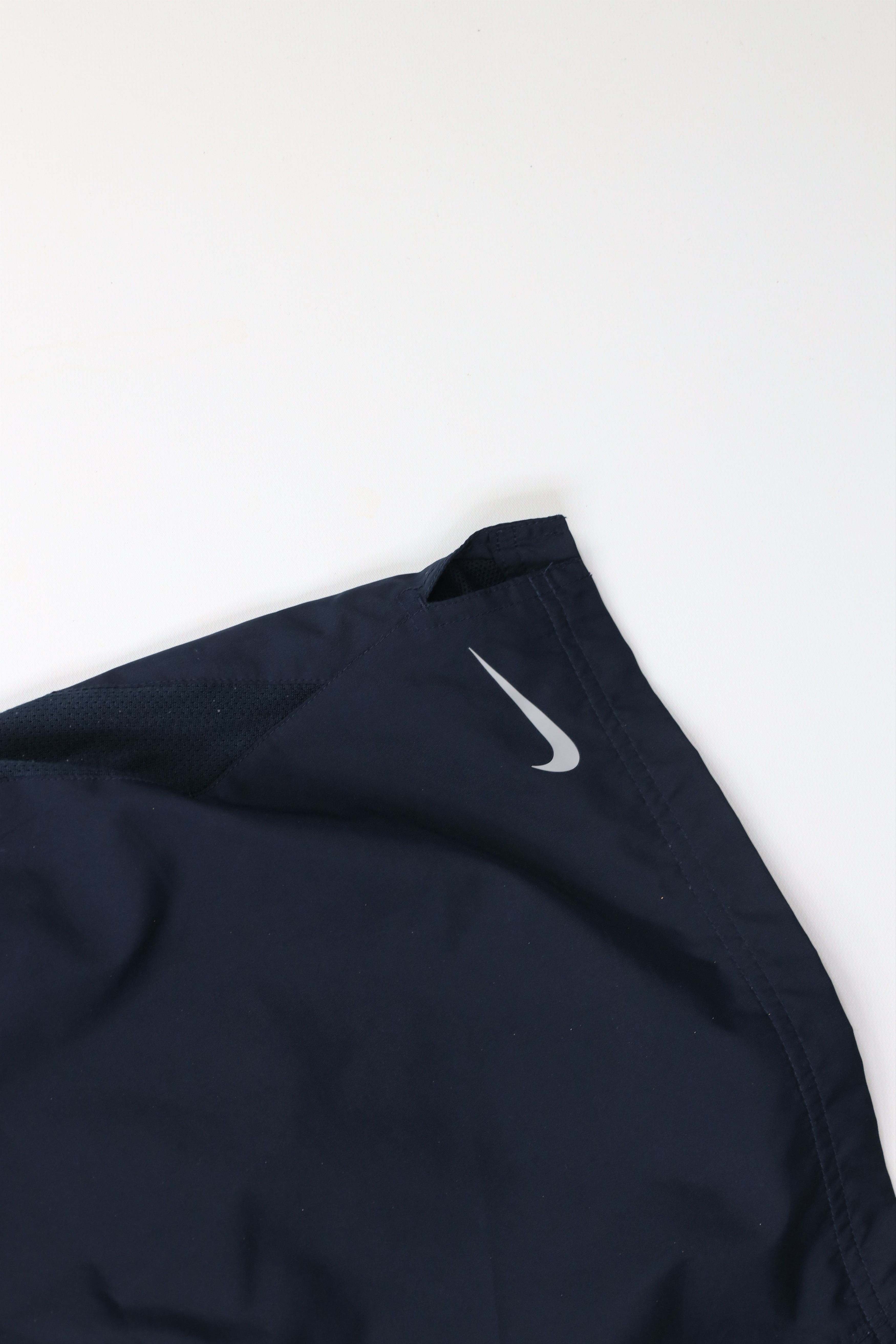 Nike × Vintage Vintage Nike Scott Mini Swoosh Lined Above Knee Shorts Blue Size US 38 / EU 54 - 5 Thumbnail