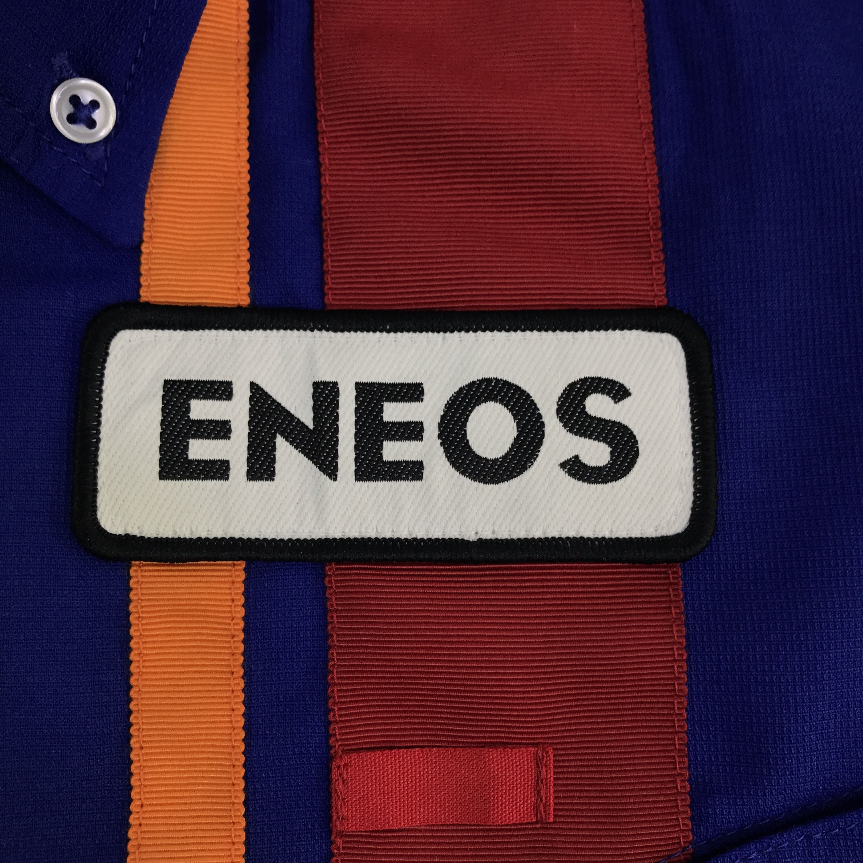 Japanese Brand eneos japan button up shirt K117B1 Size US L / EU 52-54 / 3 - 7 Thumbnail