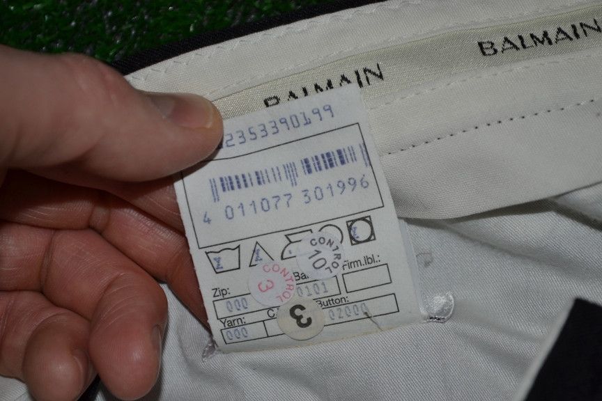 Balmain × Pierre Balmain × Vintage Vintage Balmain Classic Suit Wool Pants W 36 L 32 Size US 36 / EU 52 - 9 Thumbnail