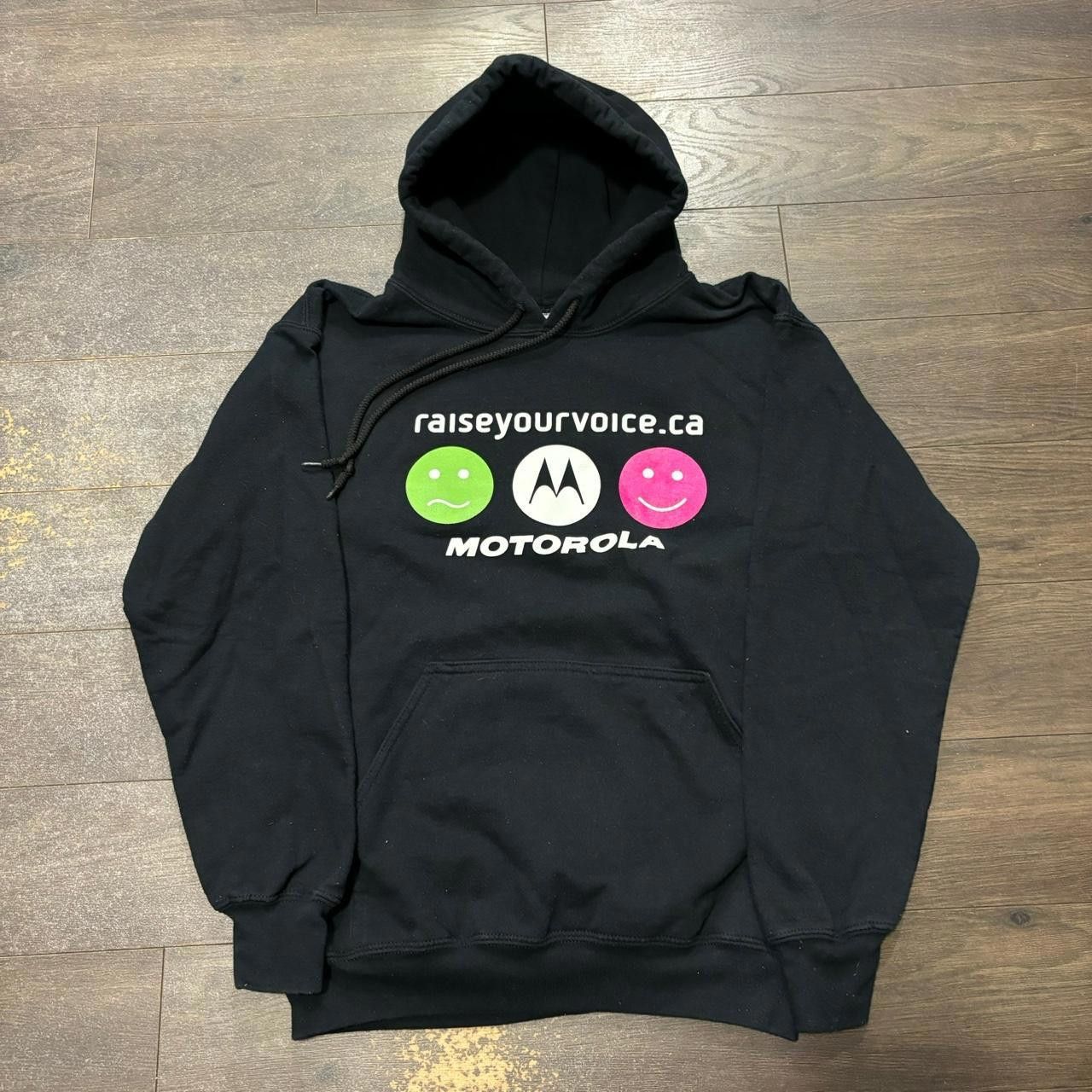 Designer Vintage Motorola raise your voice hoodie 00s S Size US S / EU 44-46 / 1 - 4 Thumbnail