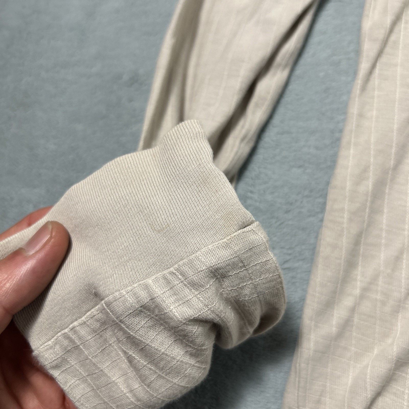 Visvim Visvim Base Layer Thermo Shirt Sz 1 Sleeves Baselayer Cotton Size US XS / EU 42 / 0 - 7 Thumbnail