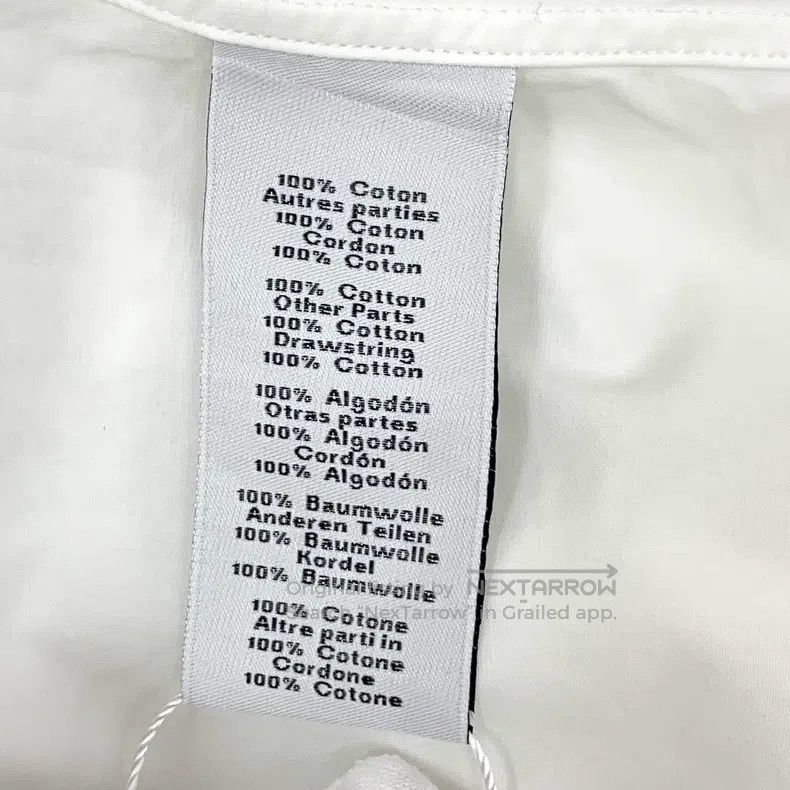 Hermes Hermes size 39 White Patch Pocket Cotton Hooded Drawstring Size US XXS / EU 40 - 7 Thumbnail