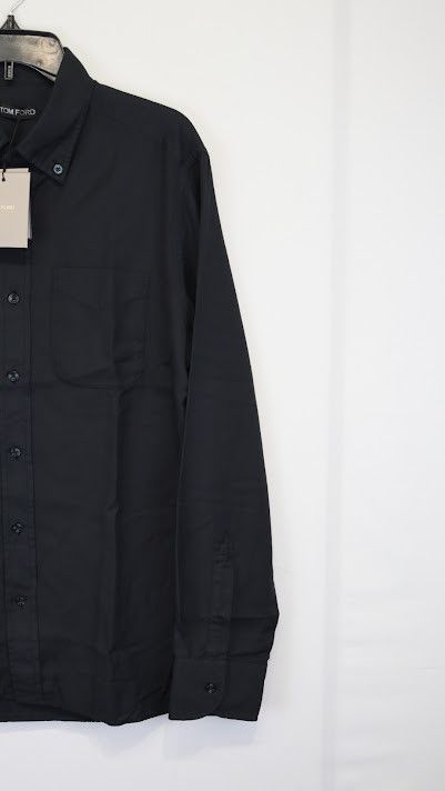 Tom Ford o1rshd1 Button Up Shirt in Black Size US L / EU 52-54 / 3 - 5 Thumbnail