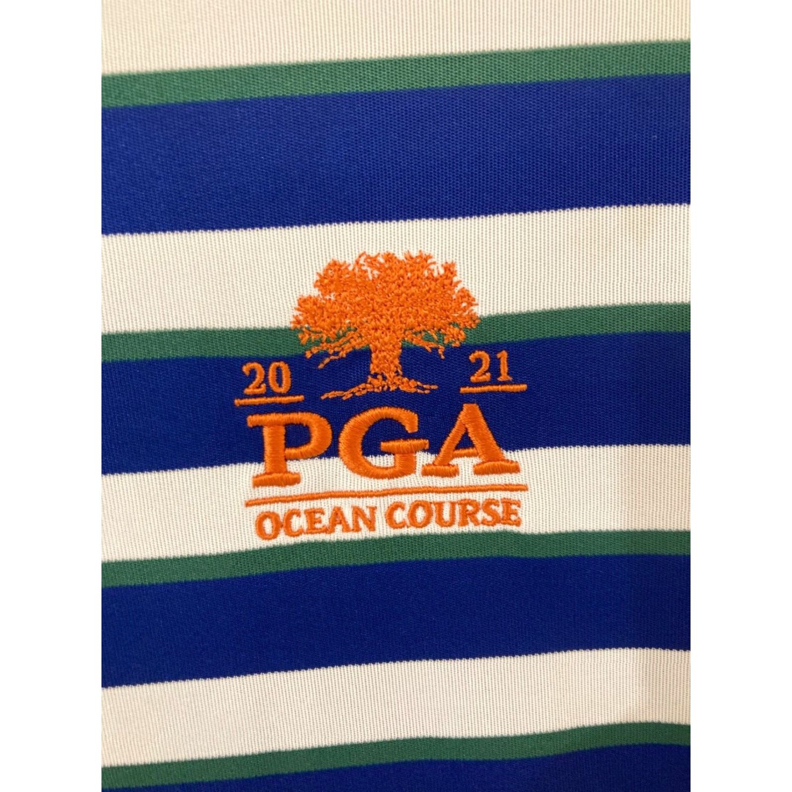 Ralph Lauren Polo Golf Polo Shirt Polo Golf Blue Striped Shirt M Adult Mens 2021 Golf Classic Sports Size US M / EU 48-50 / 2 - 4 Thumbnail