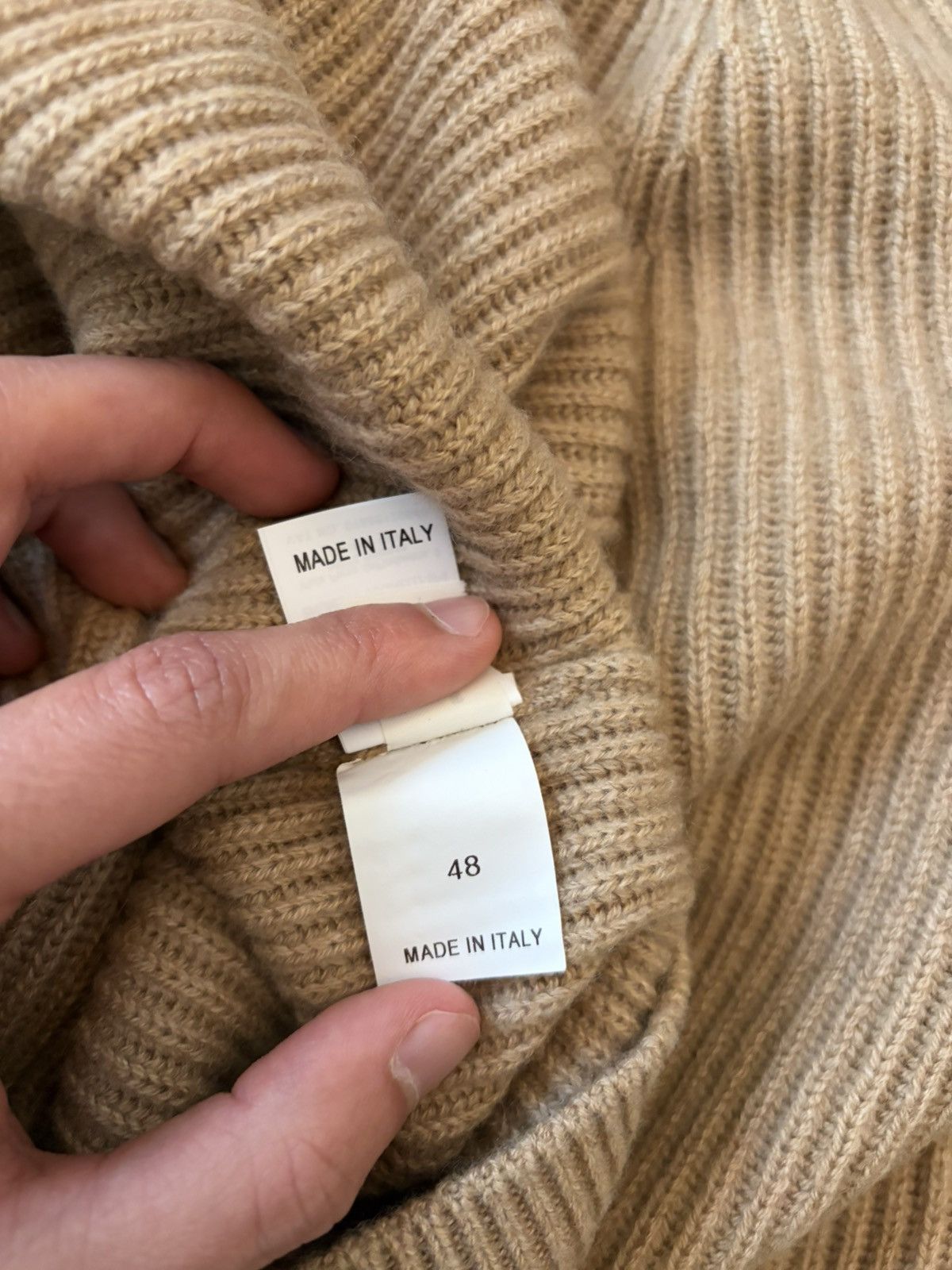 Brunello Cucinelli Brunello Cucinelli English Rib Cashmere Sweater Size US M / EU 48-50 / 2 - 7 Thumbnail