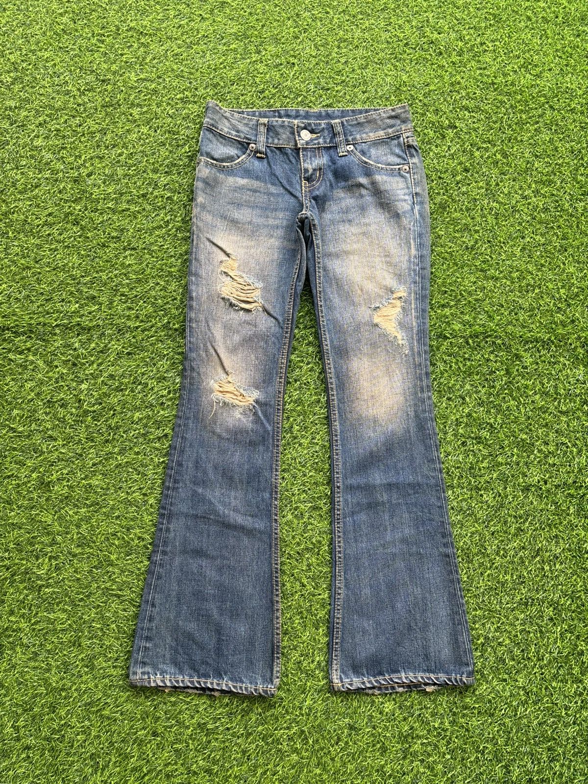 Hysteric Glamour Flare Jeans Moussy Jeans Ifsixwasnine Lgb Style Jeans Size US 29 - 1 Thumbnail