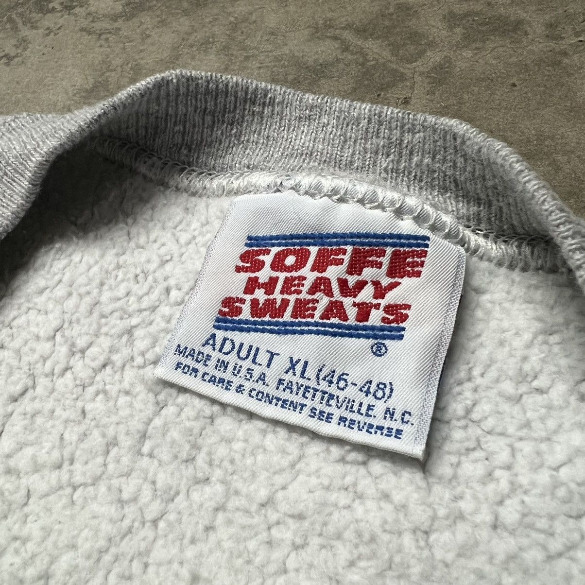 Vintage Vintage 90’s U.S. NAVY 🇺🇸 Reverse-Weave Crewneck Sweater Size US XL / EU 56 / 4 - 8 Thumbnail