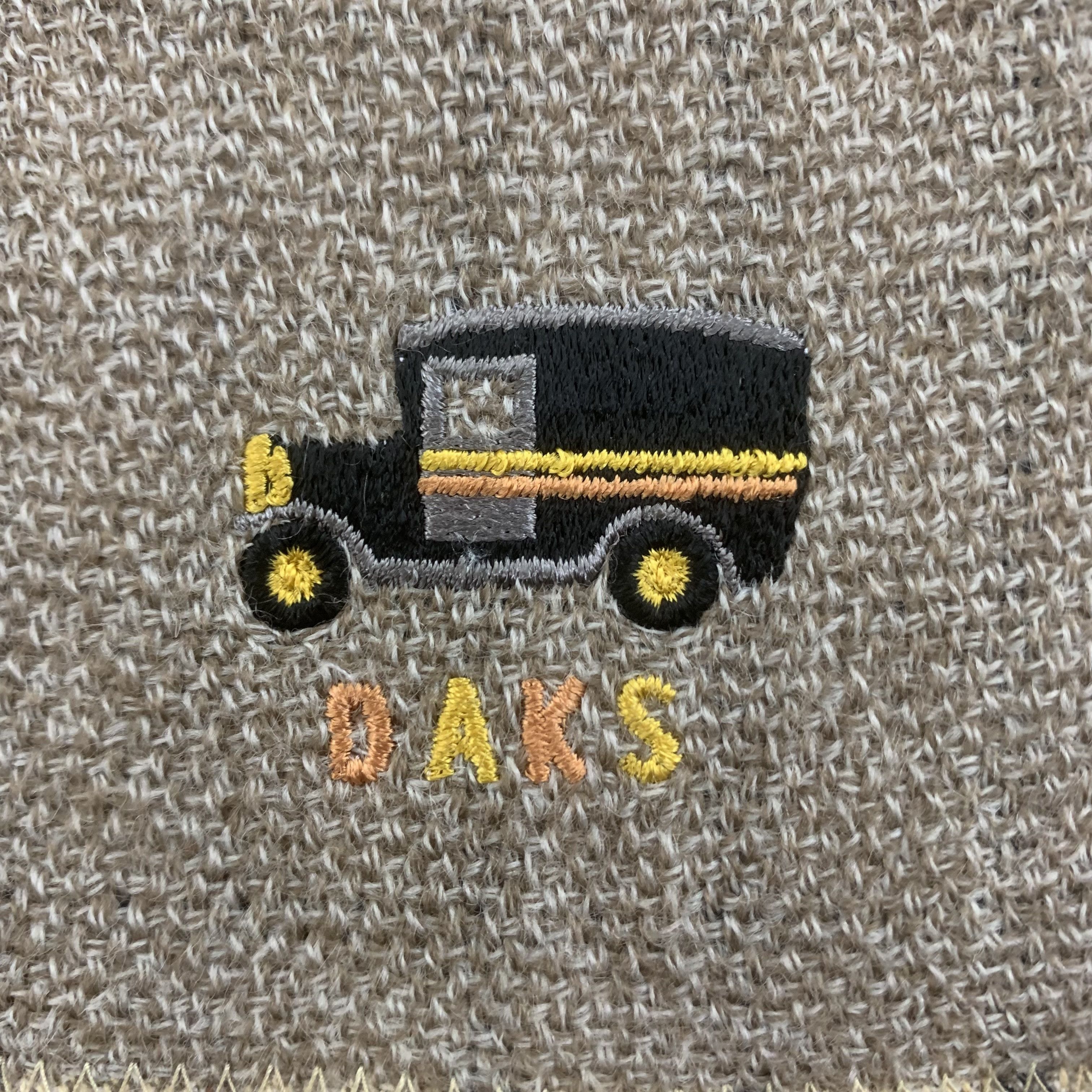 DAKS DAKS Scarf Wool Muffler Neck Wrap BL9239 Size ONE SIZE - 4 Thumbnail