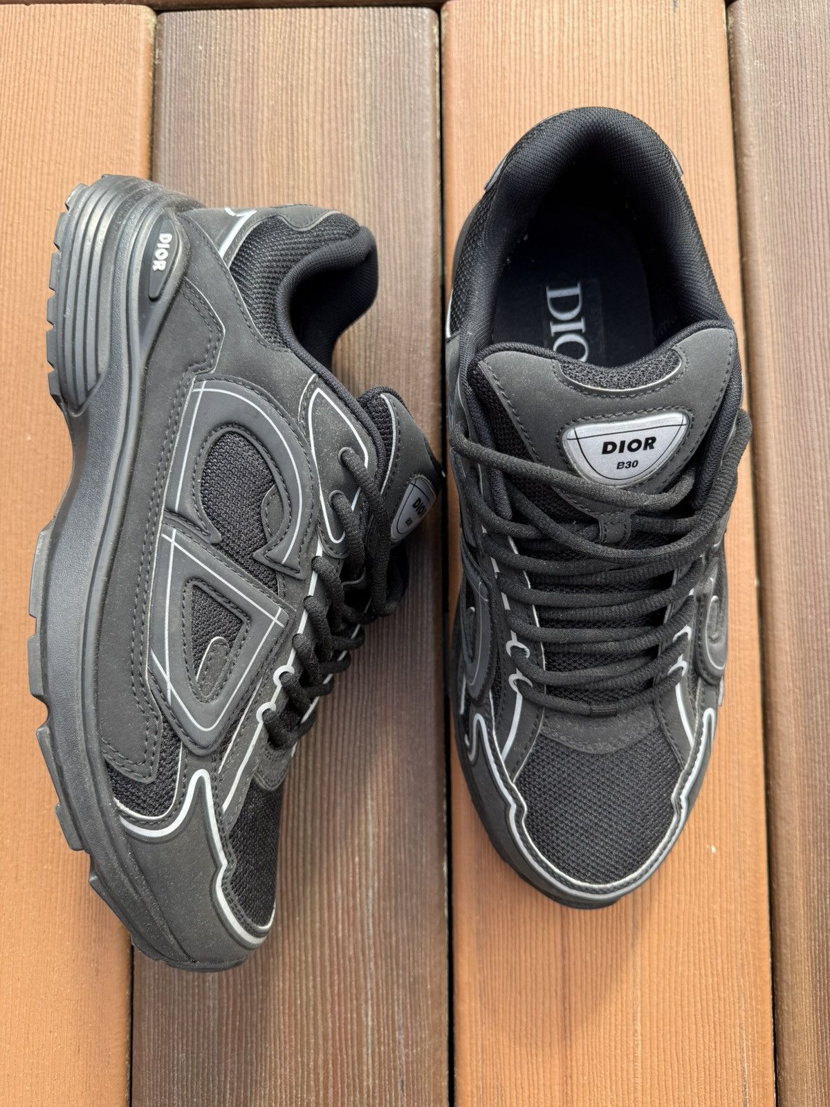 Dior Dior B30 black colorway size 11 US / EU 44 Size US 11 / EU 44 - 1 Thumbnail