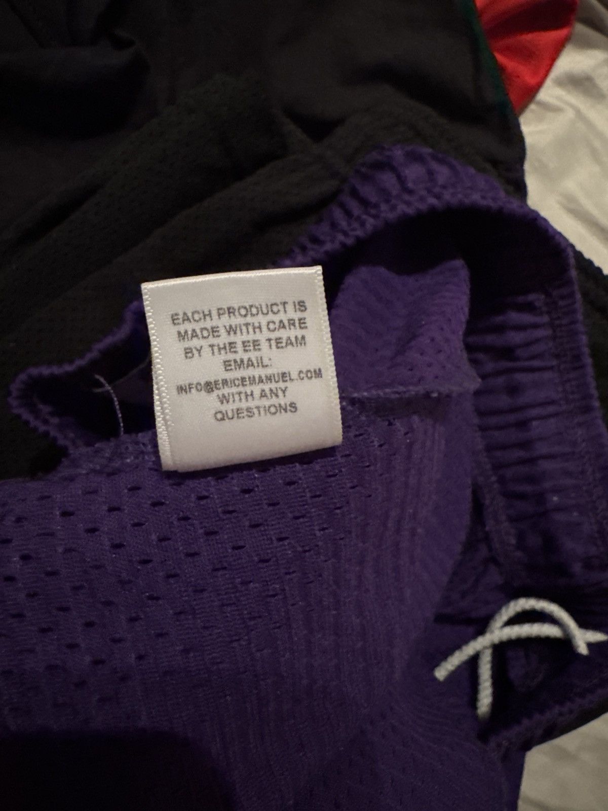 Eric Emanuel Eric Emanuel Purple Basic Shorts Small Size US 30 / EU 46 - 5 Thumbnail