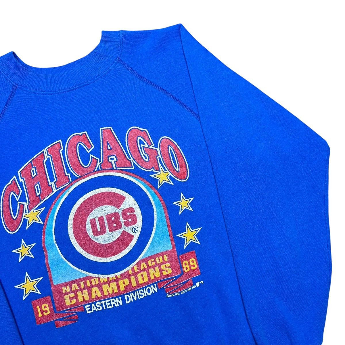 MLB 1989 MLB Chicago Cubs Eastern Division Champions Sweatshirt Size US L / EU 52-54 / 3 - 16 Thumbnail
