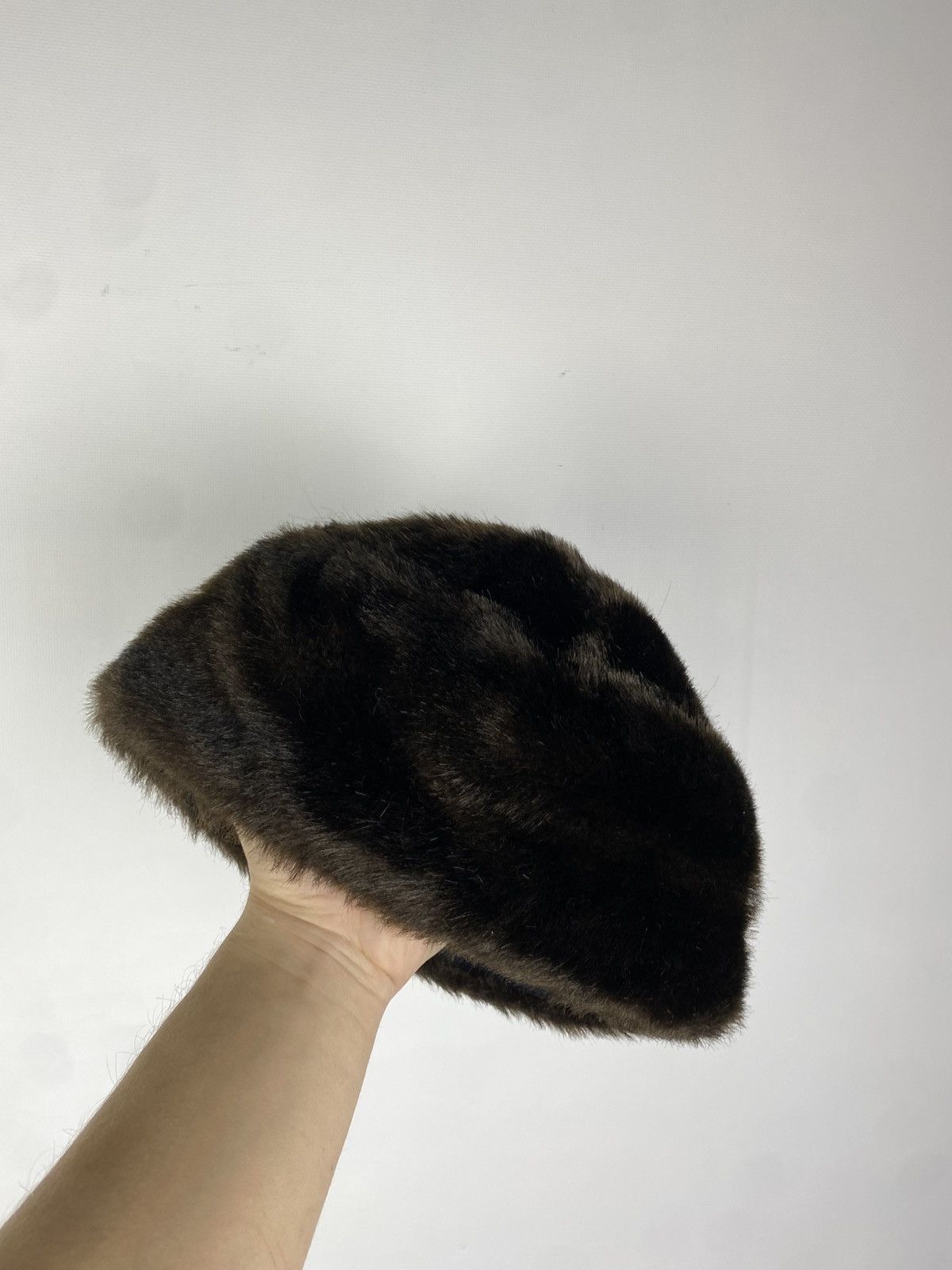 20471120 × Hysteric Glamour VNTG Y2K Japanese Style Boxy Fuzzy Mohair Ushanka Hat A8G Size ONE SIZE - 3 Thumbnail