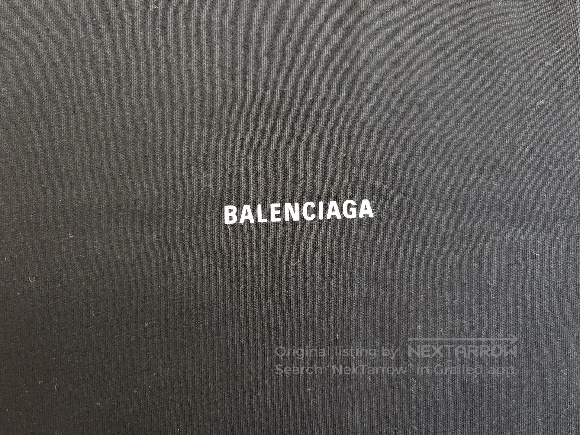Balenciaga Balenciaga Short-Sleeve Logo T-Shirt. Size US M / EU 48-50 / 2 - 6 Thumbnail