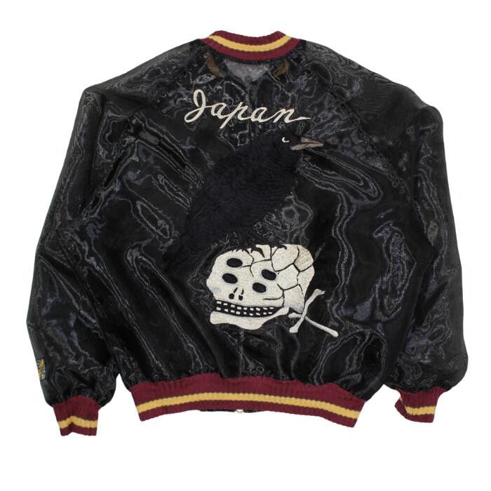 Kapital Kapital Sheer Pearl Mosquito Guard Jacket Crow and Skull Size US XL / EU 56 / 4 - 1 Thumbnail