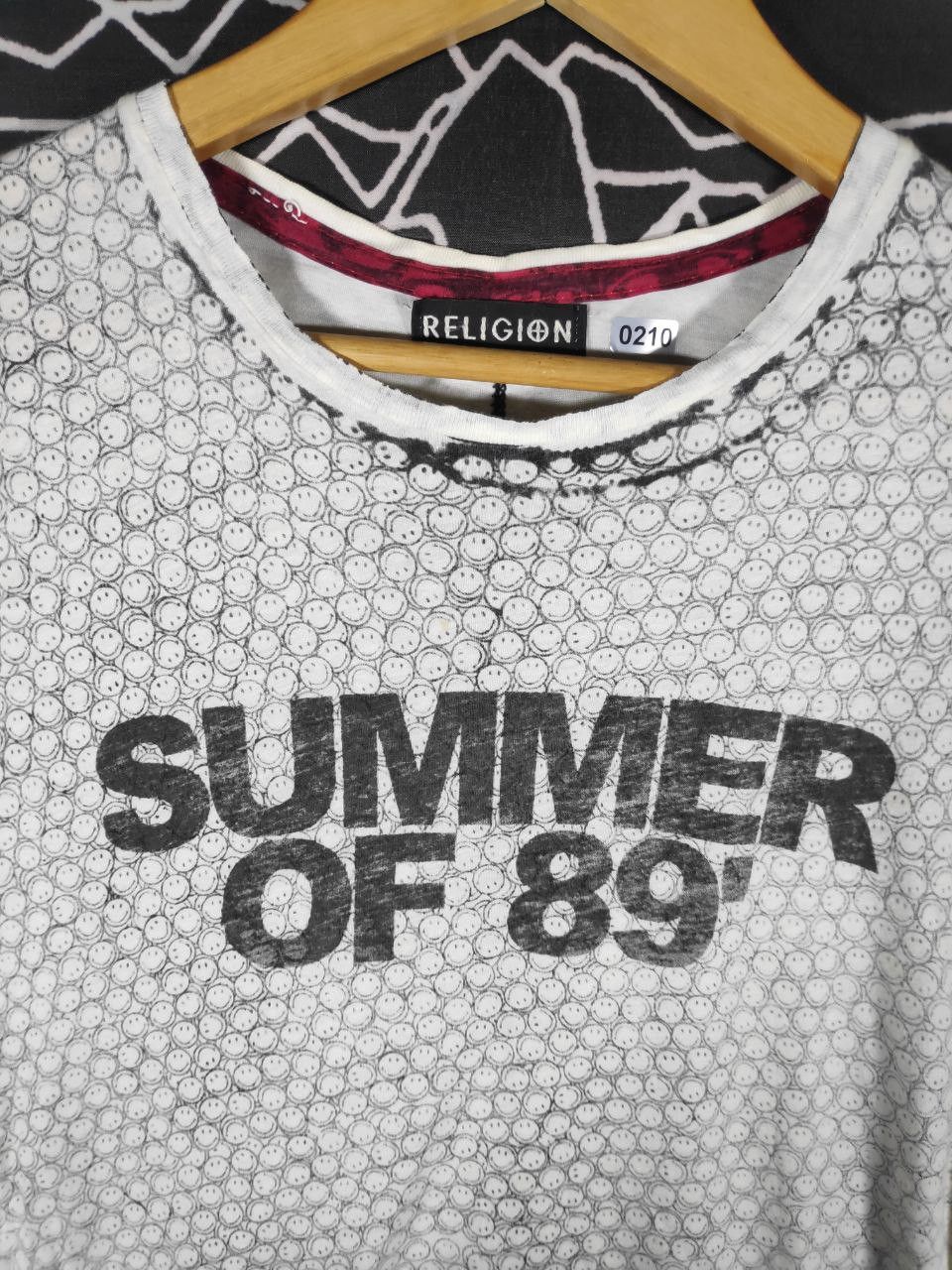 Designer RELIGION Smiley Overprint Punk Seditionaries Tee Size M Size US M / EU 48-50 / 2 - 3 Thumbnail