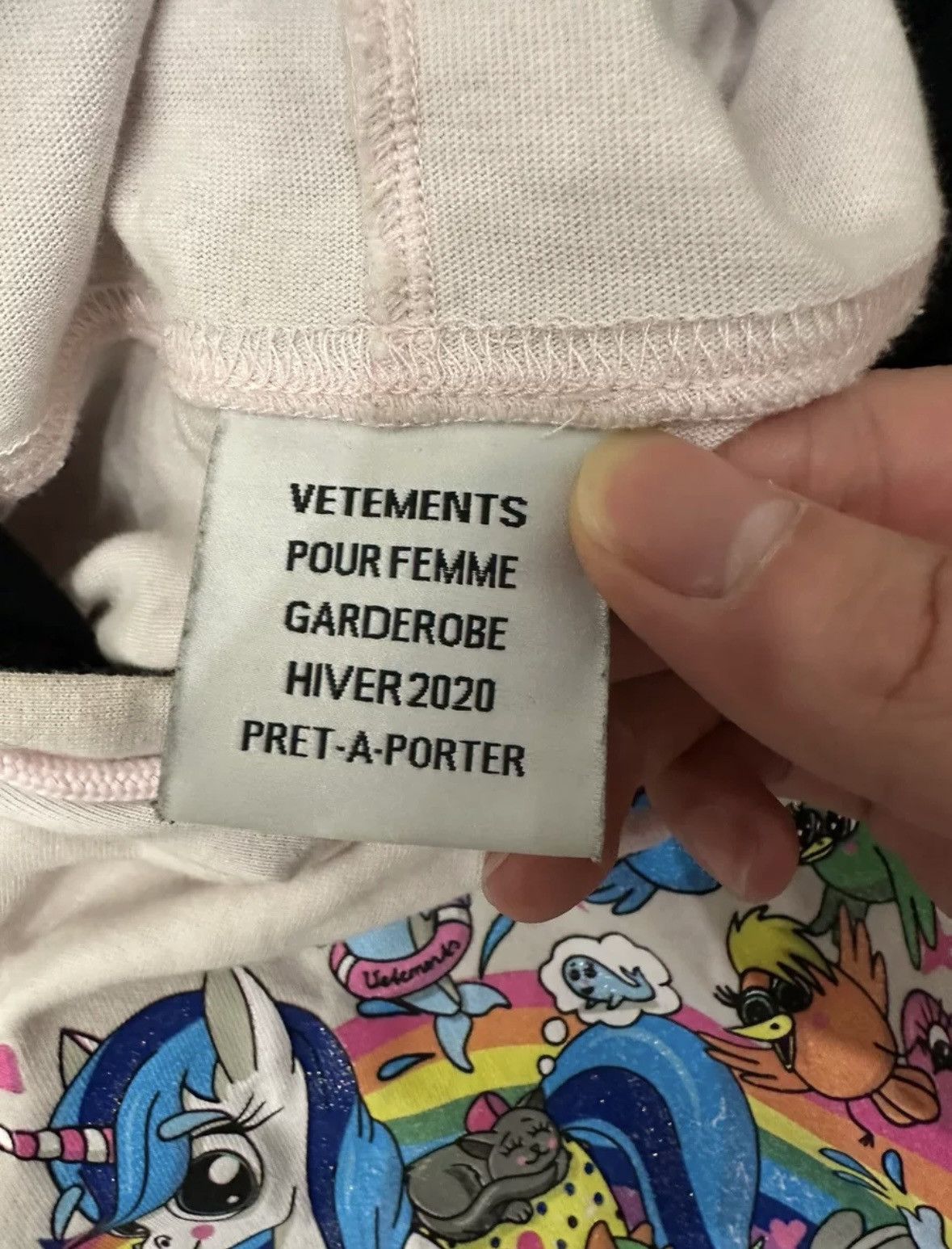 Vetements Vetements 19fw pony polly hoodie Size US XS / EU 42 / 0 - 5 Thumbnail