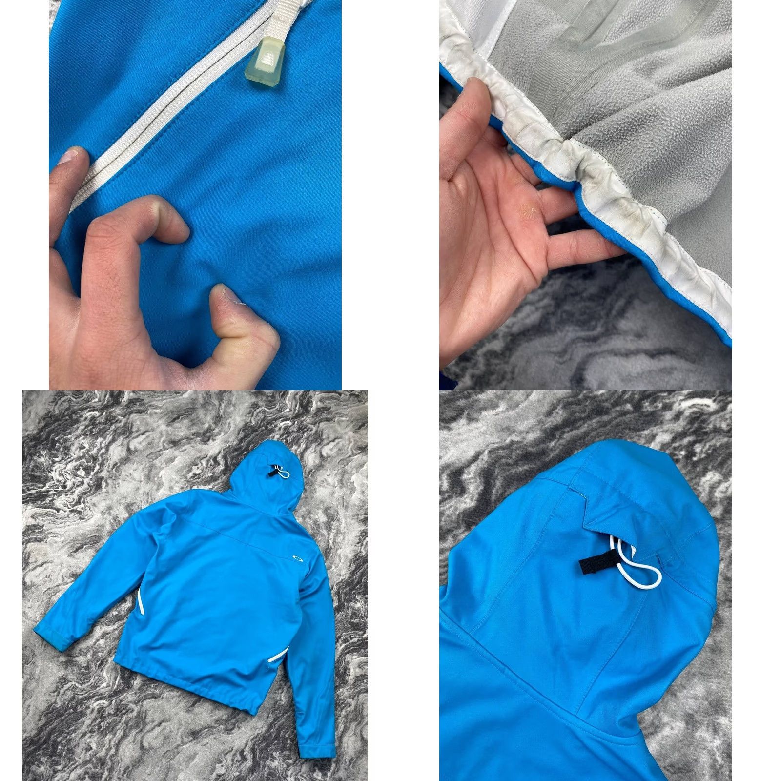 Oakley VINTAGE Oakley Jacket Mens Size M Blue SoftShell Size US M / EU 48-50 / 2 - 10 Thumbnail