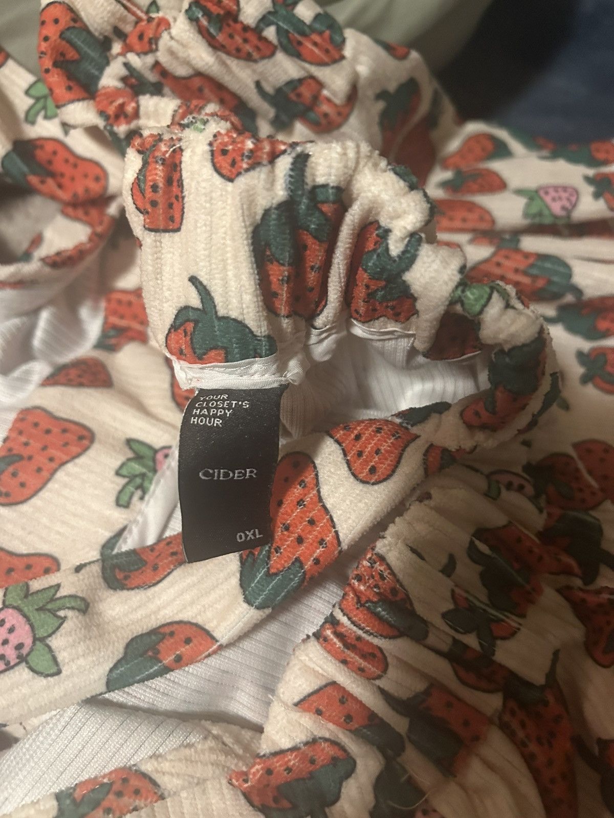 Cider Strawberry overalls Size 38" / US 16 / IT 52 - 3 Thumbnail