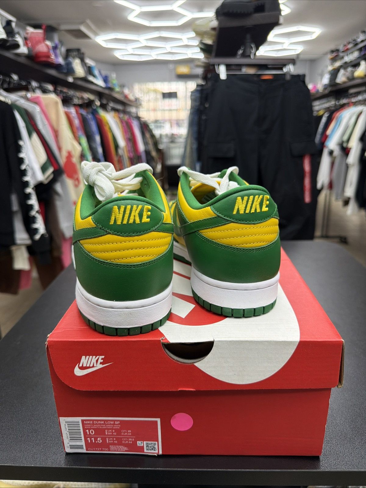 Nike Nike Dunk SP Low Brazil CU1727-700 Size 10 - Brand New Quick Size US 10 / EU 43 - 7 Thumbnail