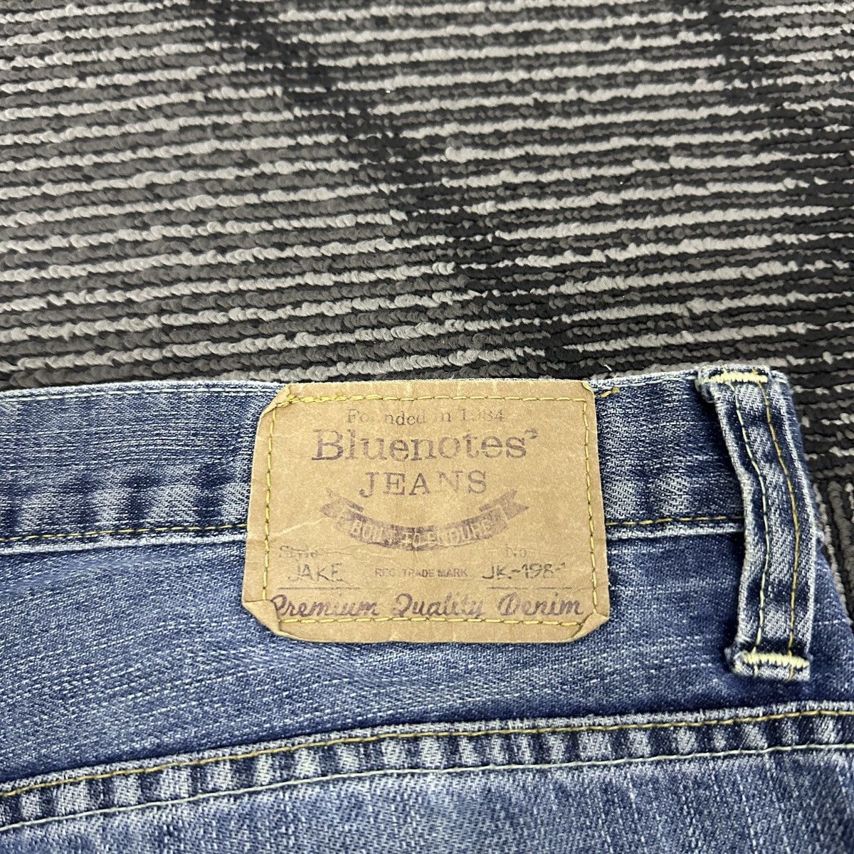 Vintage Faded🔥Loose Fit Bluenotes Jeans Size US 36 / EU 52 - 16 Thumbnail