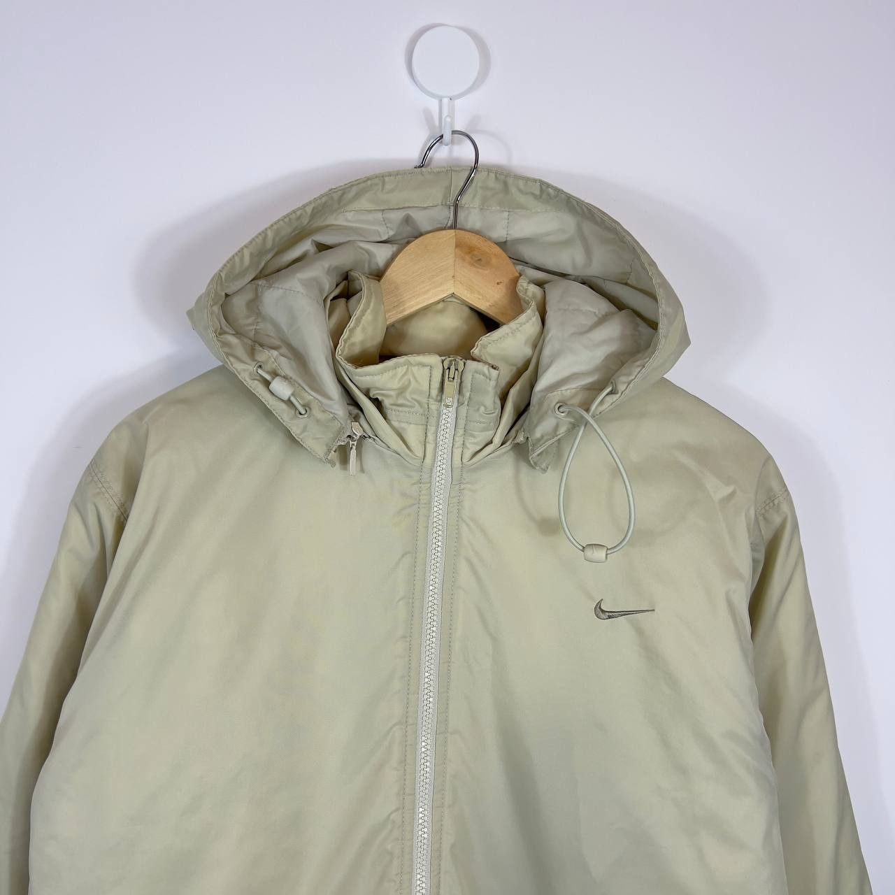 Nike Nike Vintage Swoosh Jacket Men’s Size S Beige Long Sleeve Size US S / EU 44-46 / 1 - 2 Thumbnail