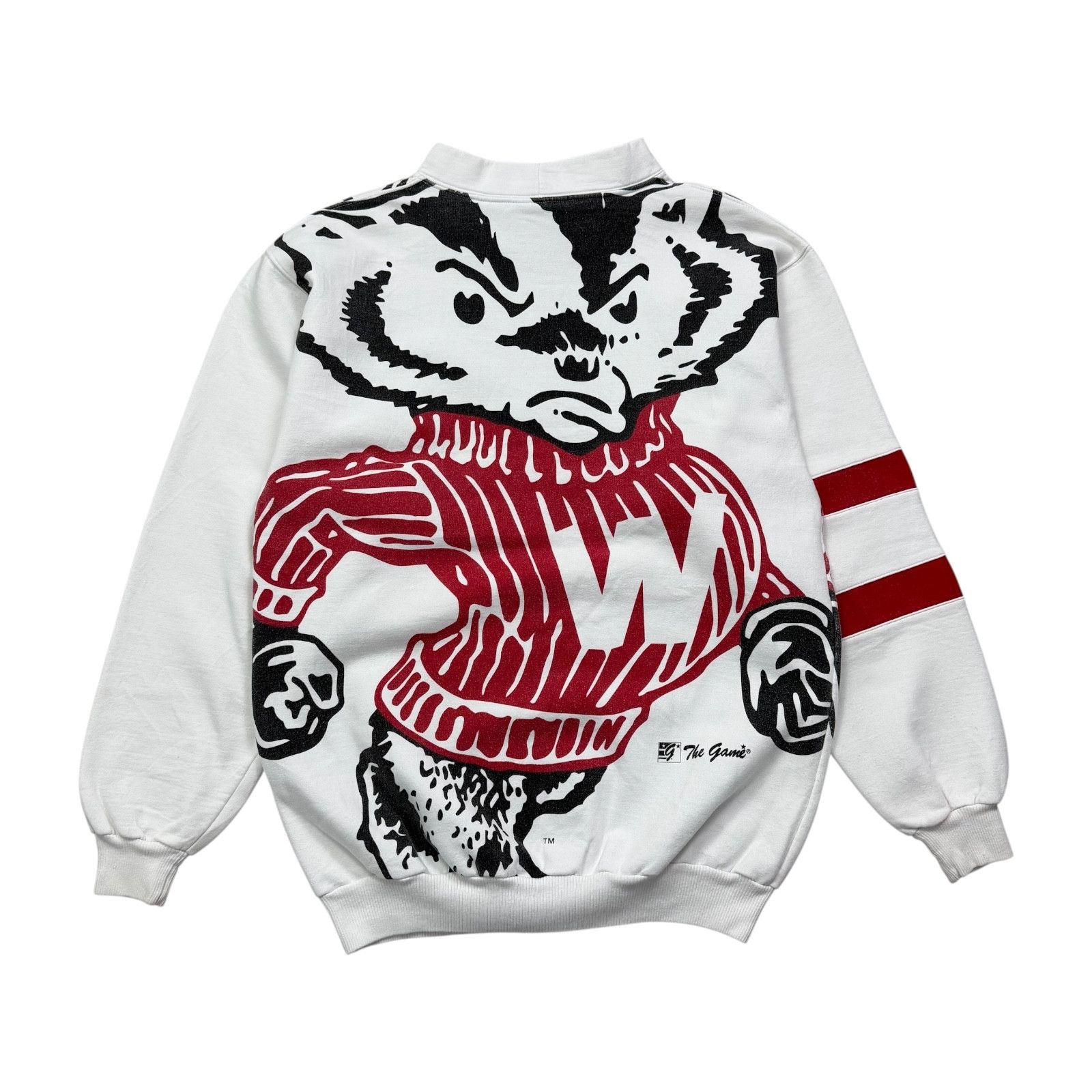 NCAA VTG 90s WISCONSIN BADGERS THE GAME AOP SWEATSHIRT Size US M / EU 48-50 / 2 - 2 Thumbnail