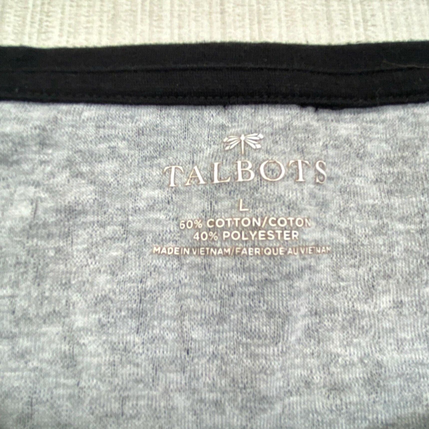 Talbots Talbots Womens Black White Giraffe Print Sweater Large 3/4 Sleeves Soft Ladies Size L / US 10 / IT 46 - 3 Thumbnail