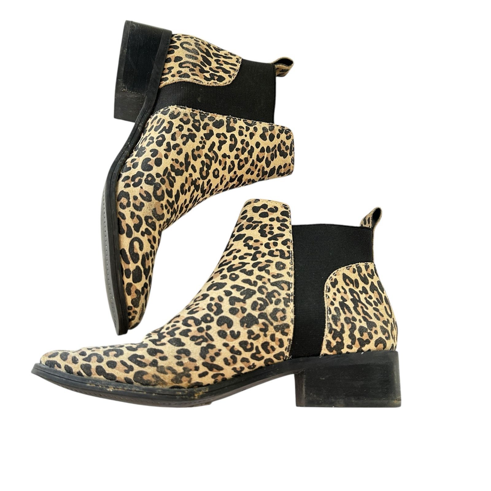 Dolce Vita Dolce Vita leather leopard print Tristan ankle booties 7.5 Size US 7.5 / IT 37.5 - 5 Thumbnail