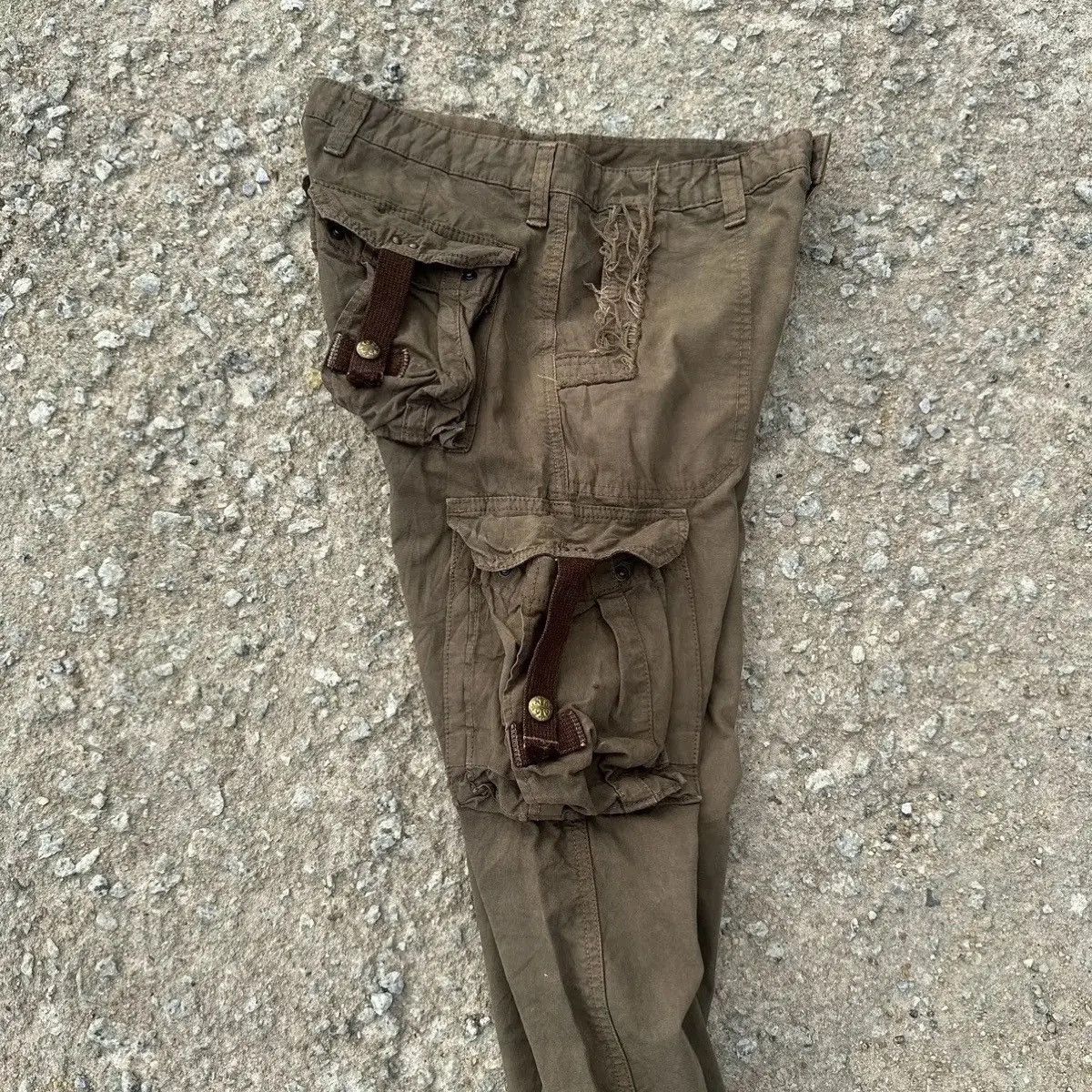 Generic Surplus SICKS💥FLARE/BOOTCUT SURPLUS Japan Tactical Multi Cargo Pants Size US 30 / EU 46 - 18 Thumbnail