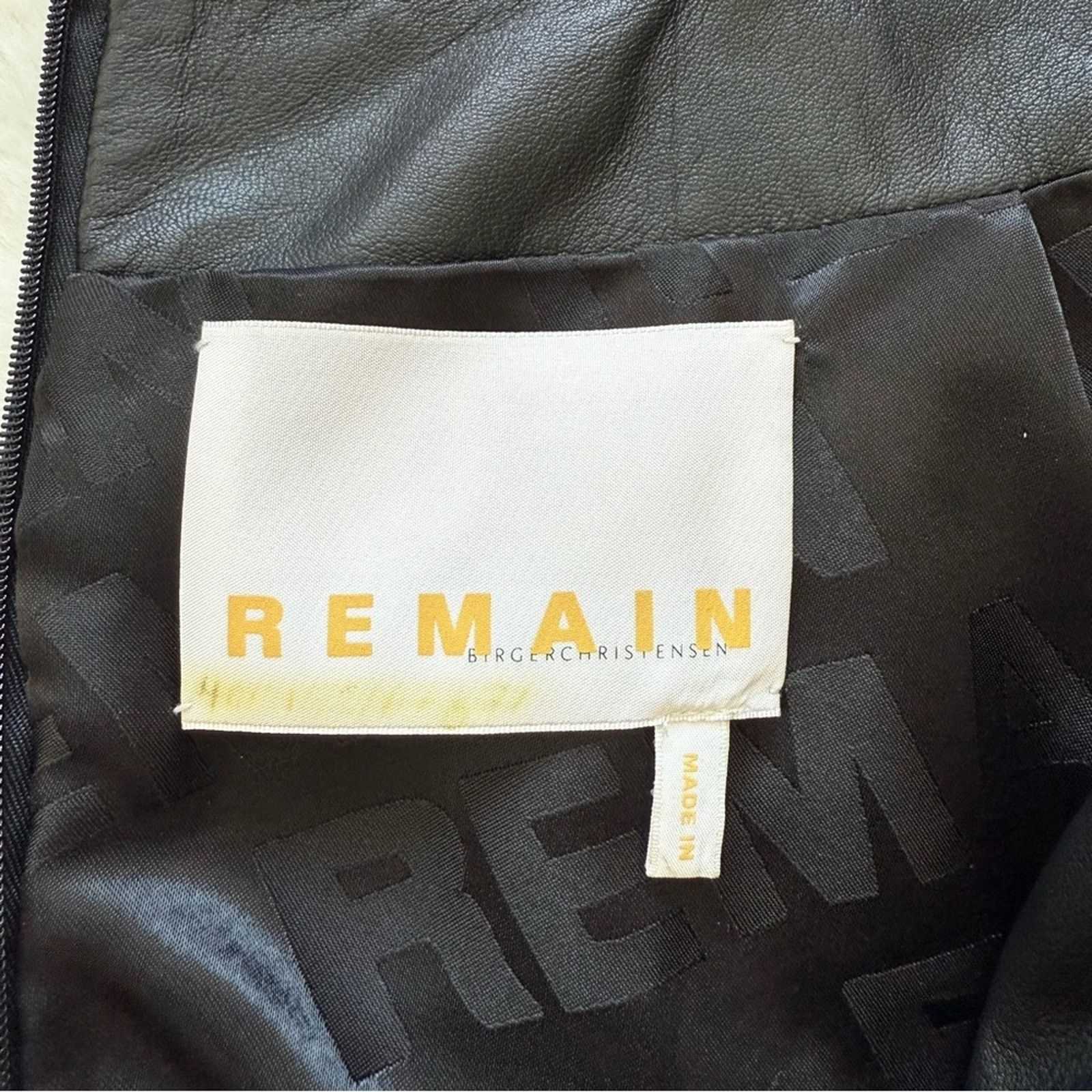 Other REMAIN women leather dress size 4 US Retail 650$ Size S / US 4 / IT 40 - 6 Thumbnail