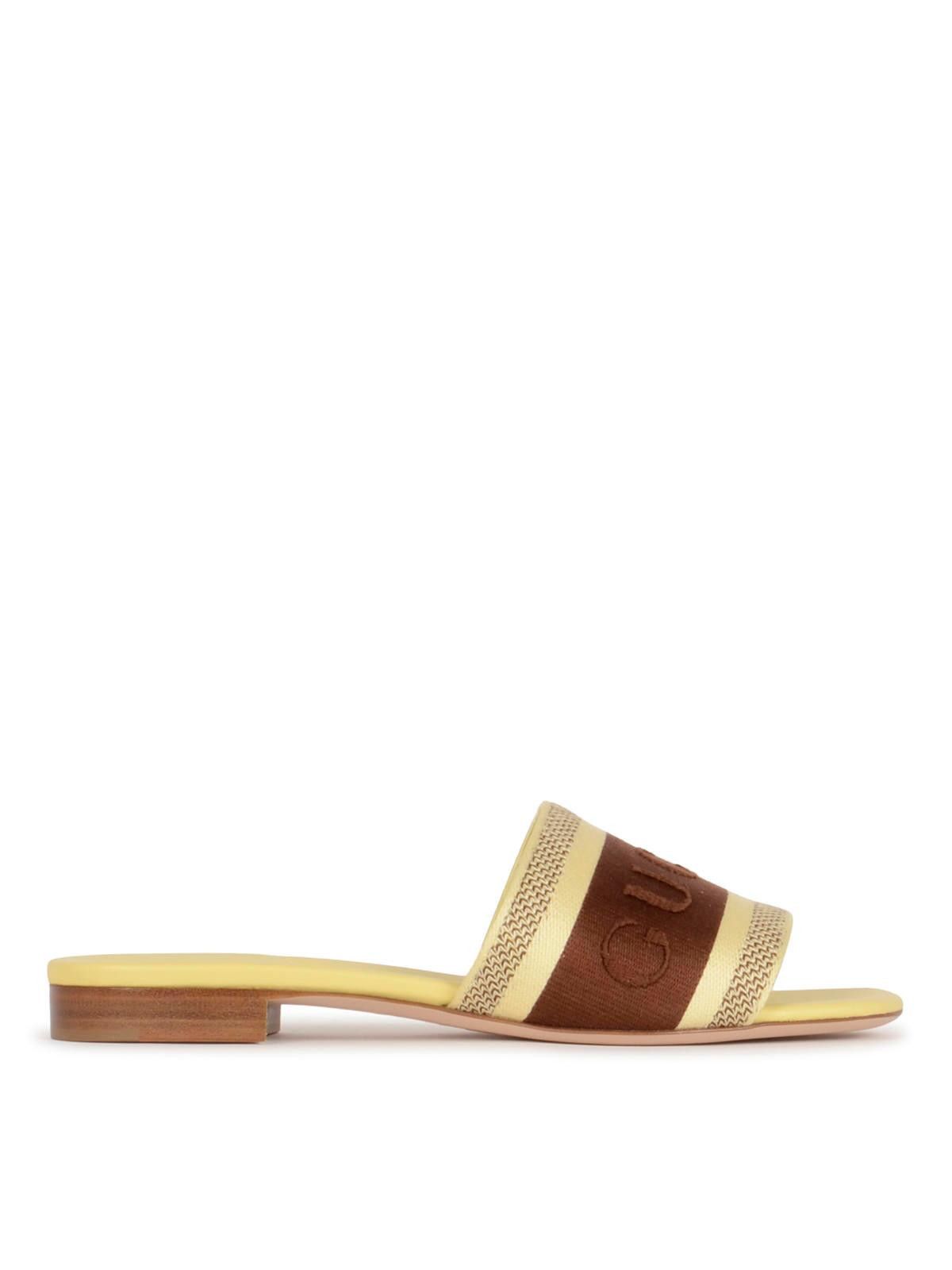 Gucci Gucci Web Jane Slide Sandals Size ONE SIZE - 1 Thumbnail